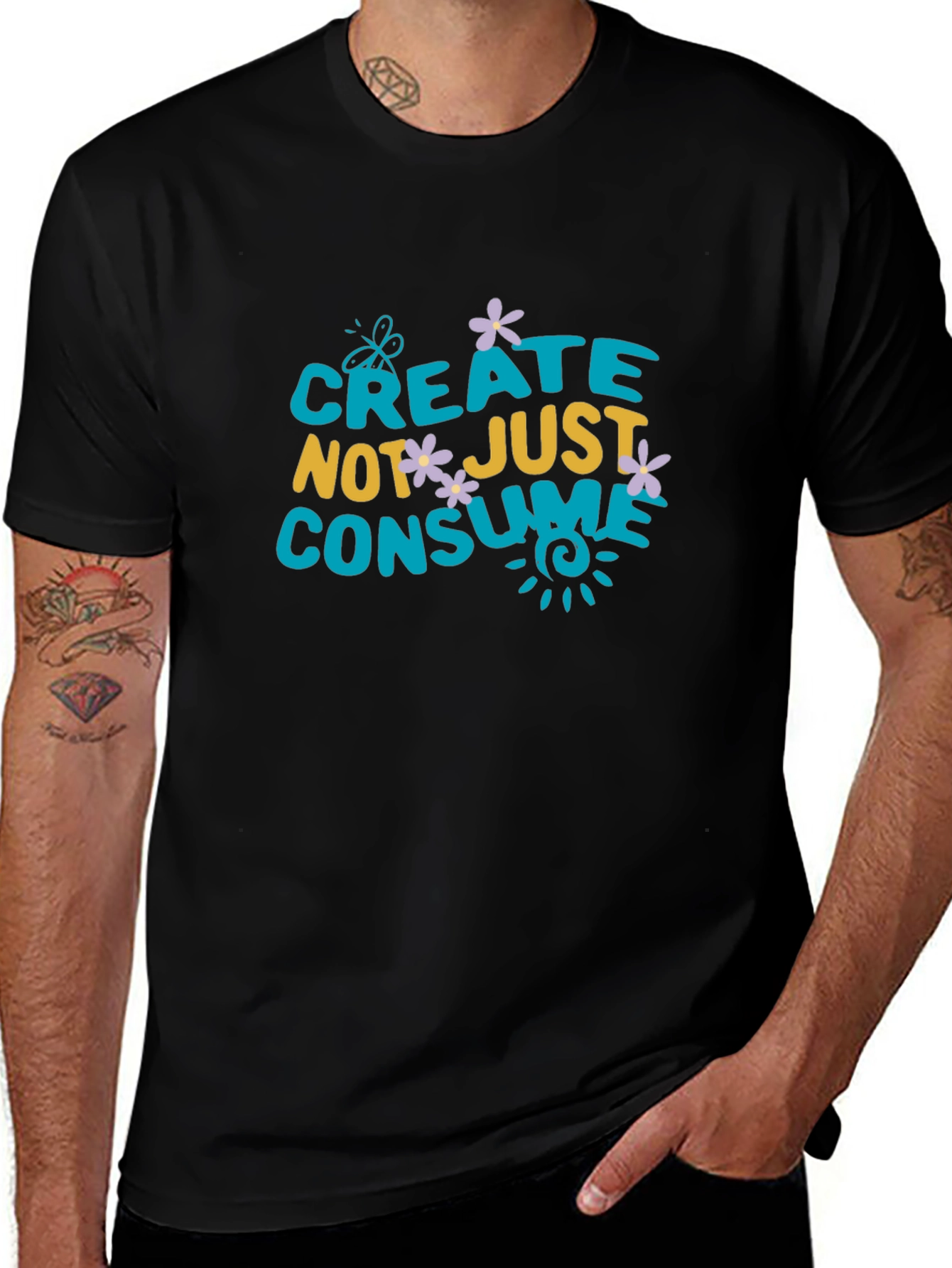 Create Not Just Consume T-Shirt