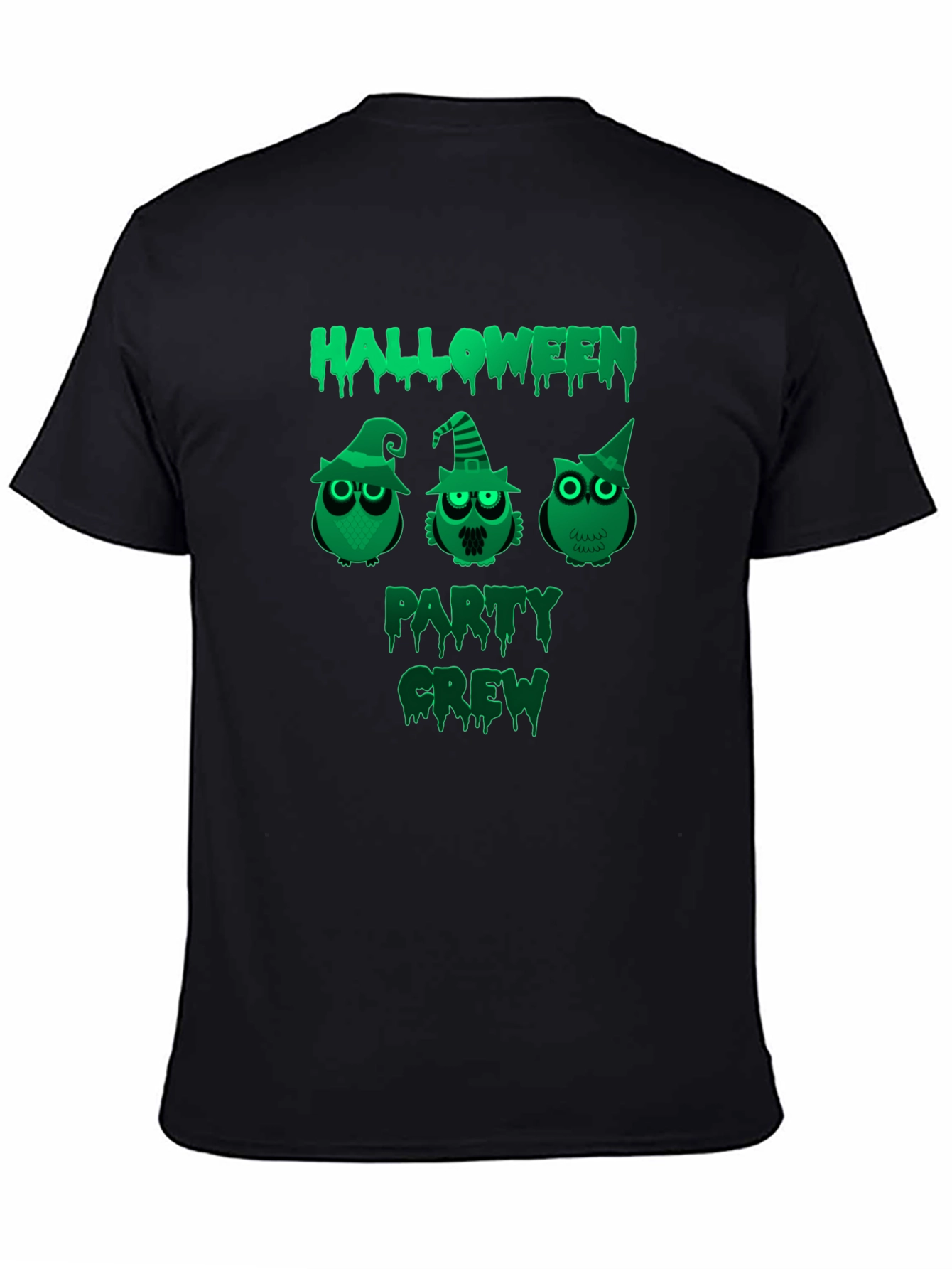 Halloween Party Crew Owl T-Shirt