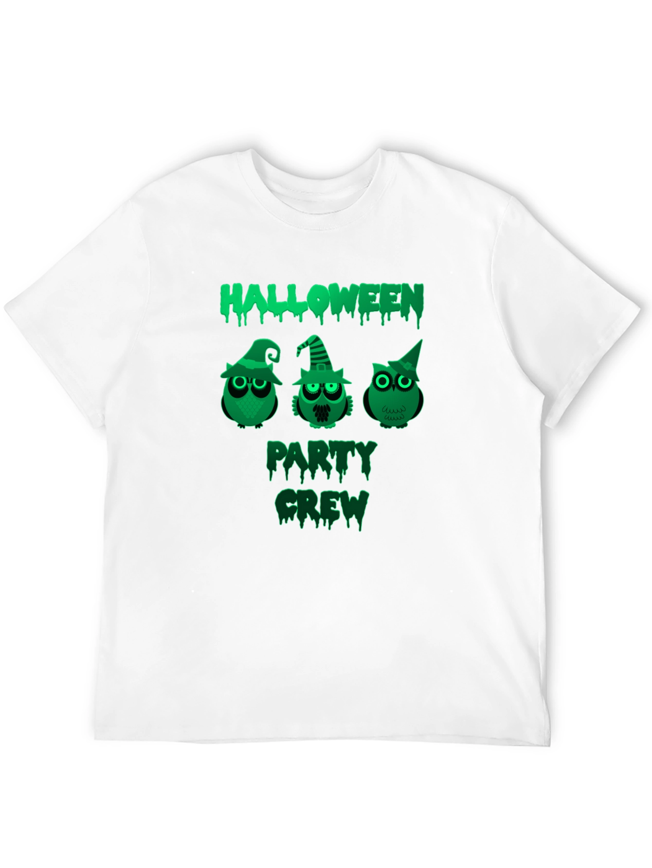 Halloween Party Crew Owl T-Shirt