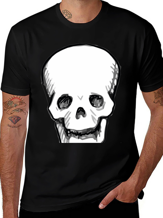 Skull Graphic Black T-Shirt