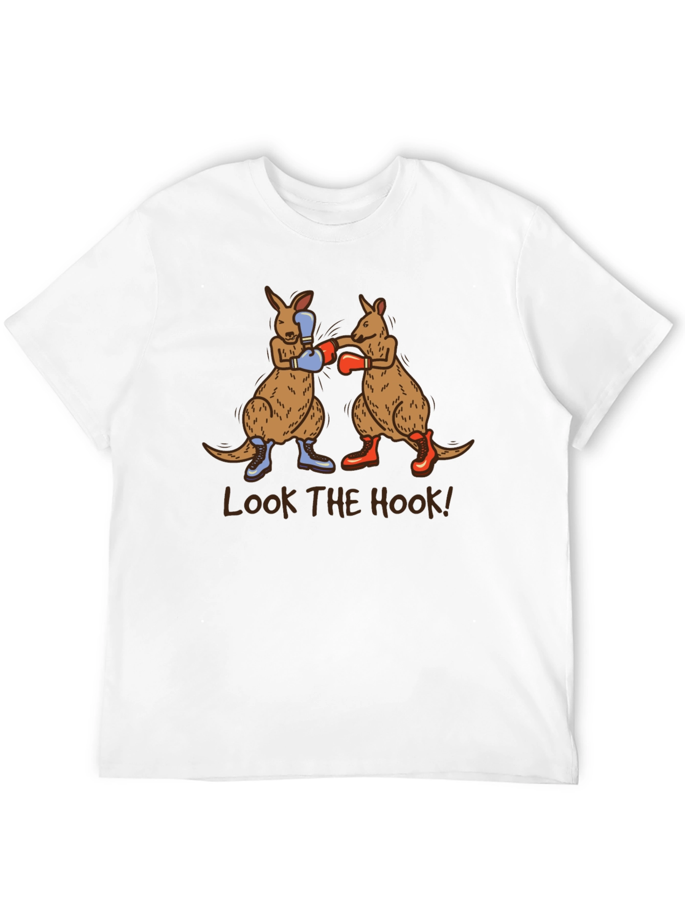Boxing Kangaroos T-Shirt - Look the Hook!