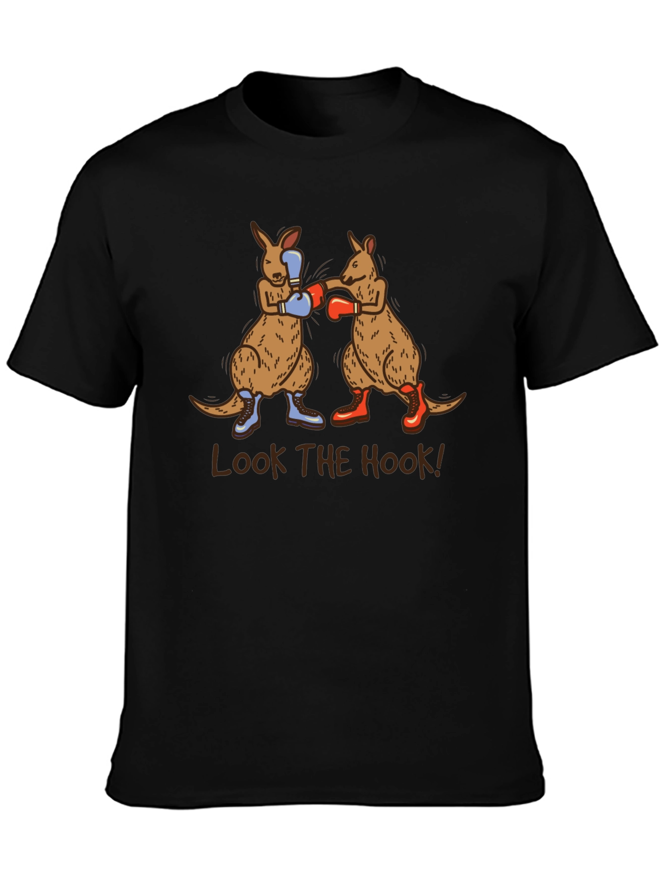 Boxing Kangaroos T-Shirt - Look the Hook!