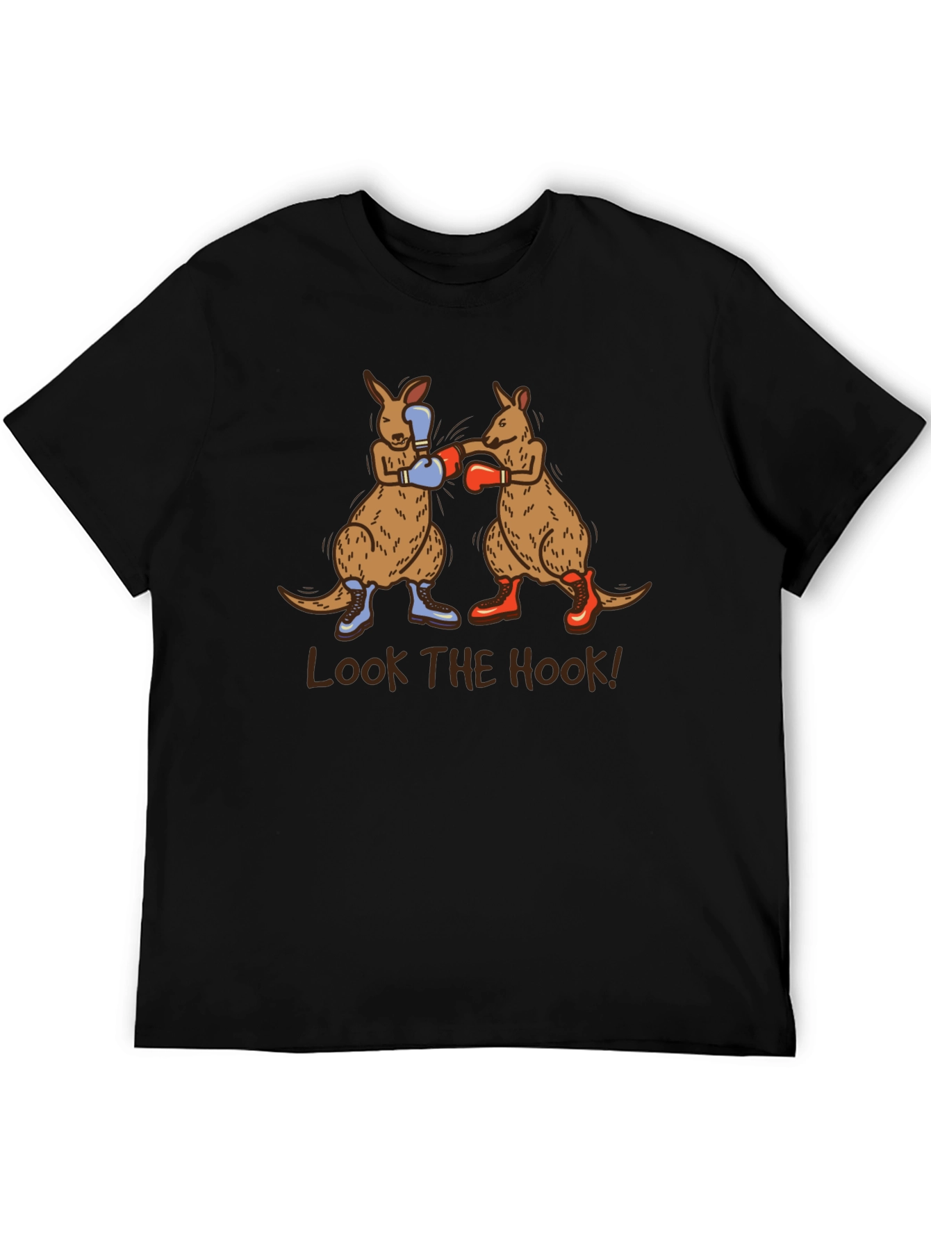 Boxing Kangaroos T-Shirt - Look the Hook!