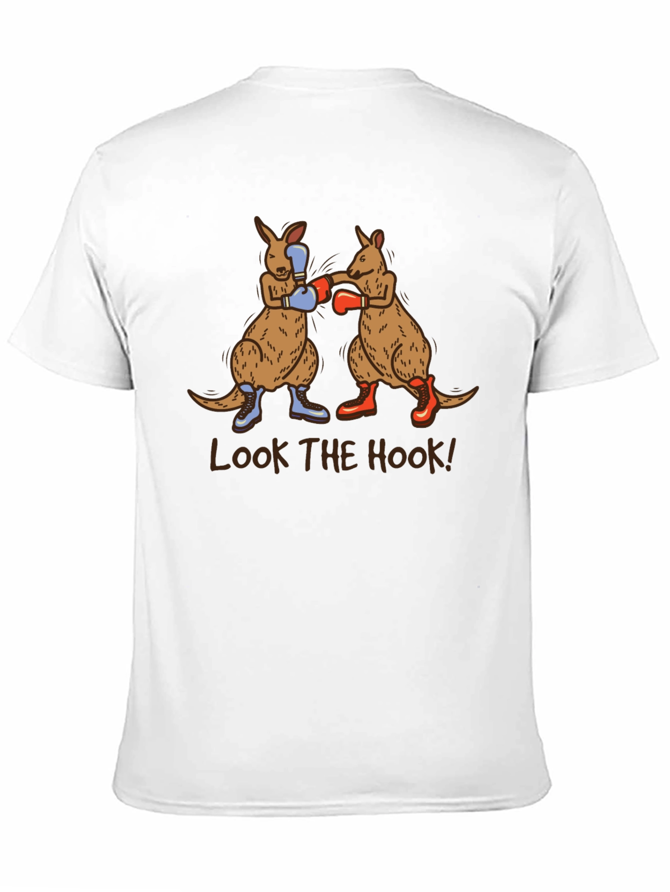 Boxing Kangaroos T-Shirt - Look the Hook!