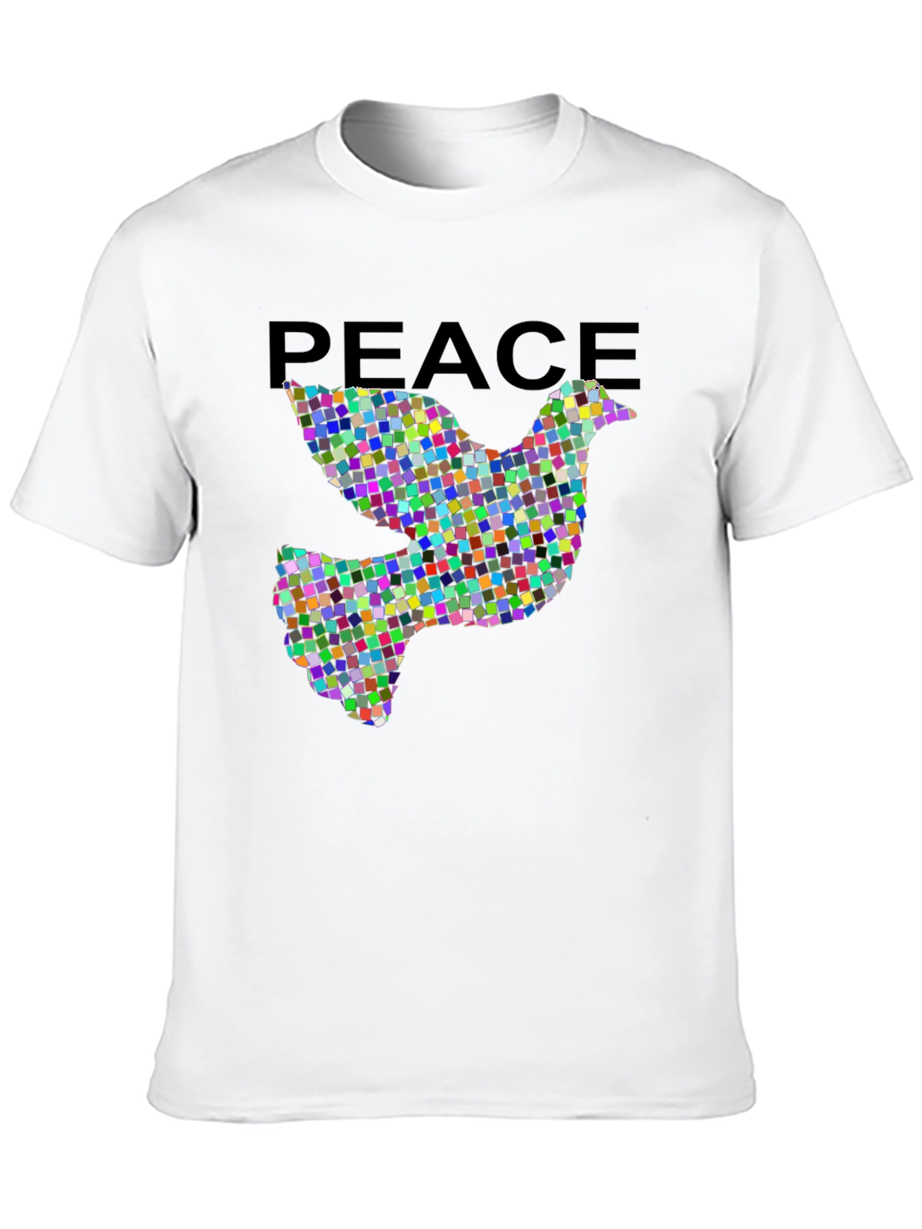 Peace Dove Graphic Tee - Black