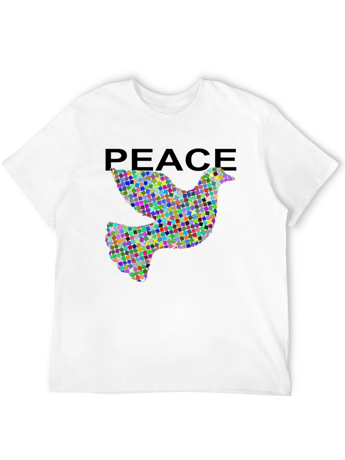 Peace Dove Graphic Tee - Black
