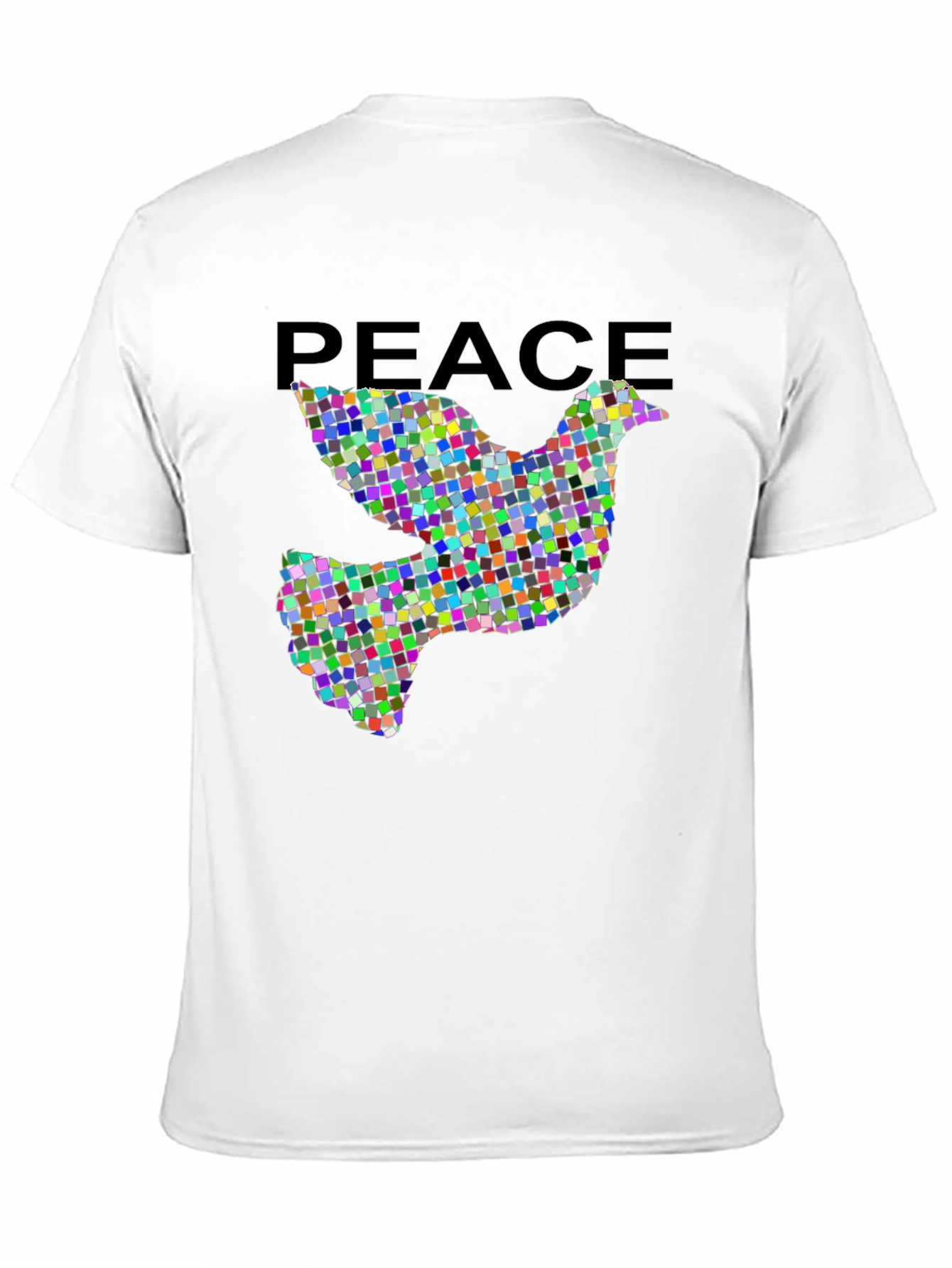 Peace Dove Graphic Tee - Black