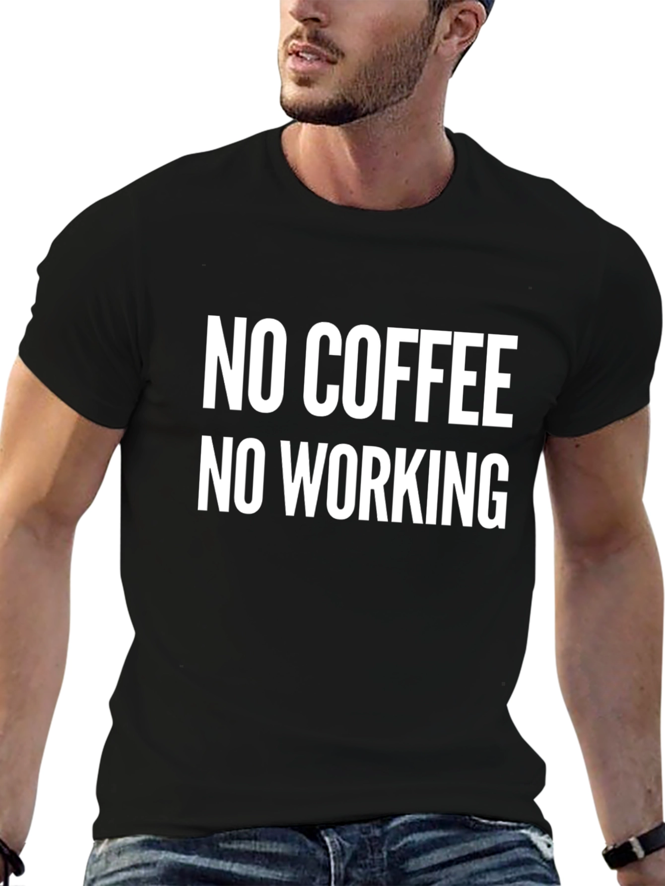 No Coffee No Working Graphic Tee