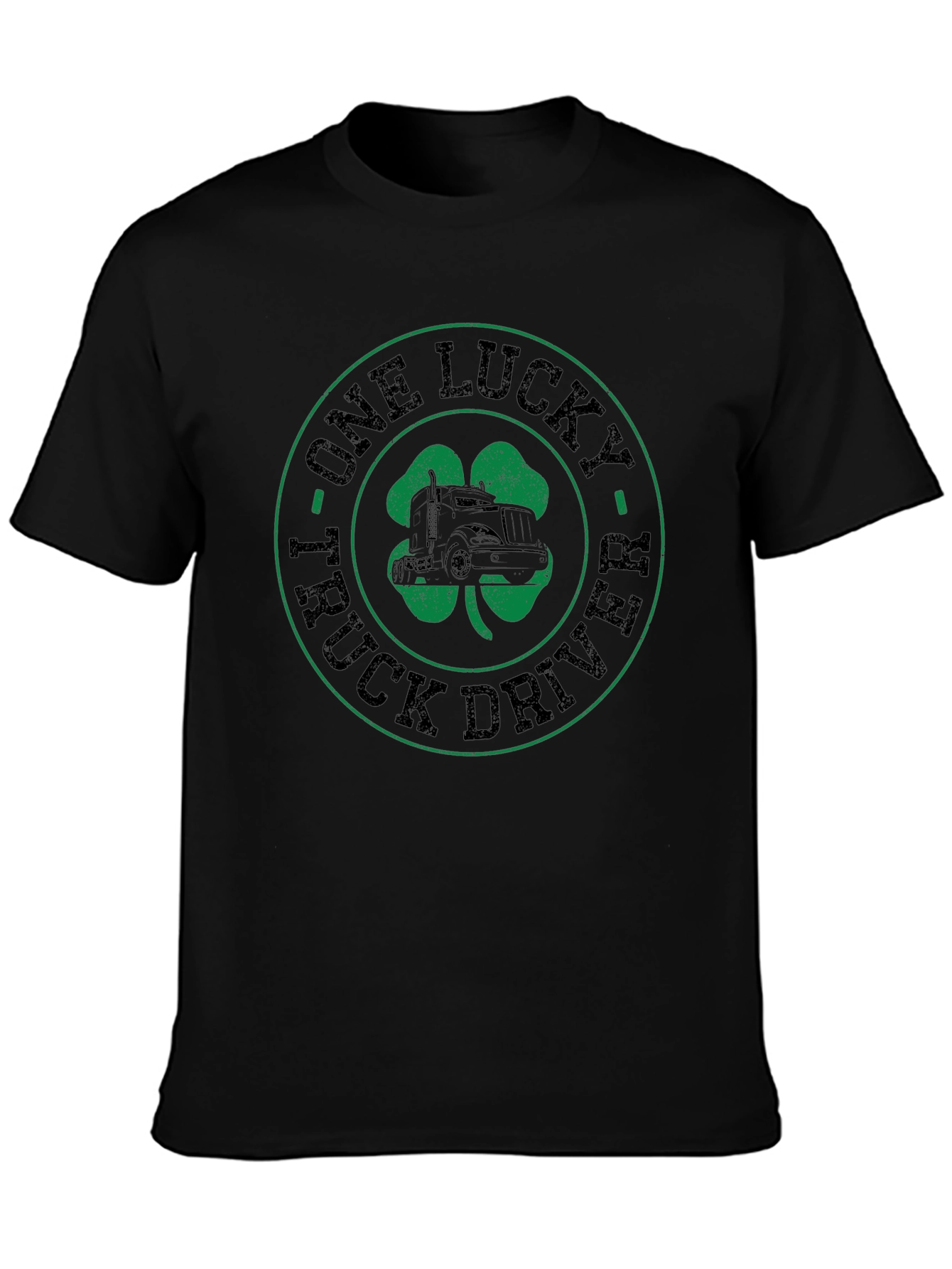 Lucky Truck Driver T-Shirt - St. Patricks Day