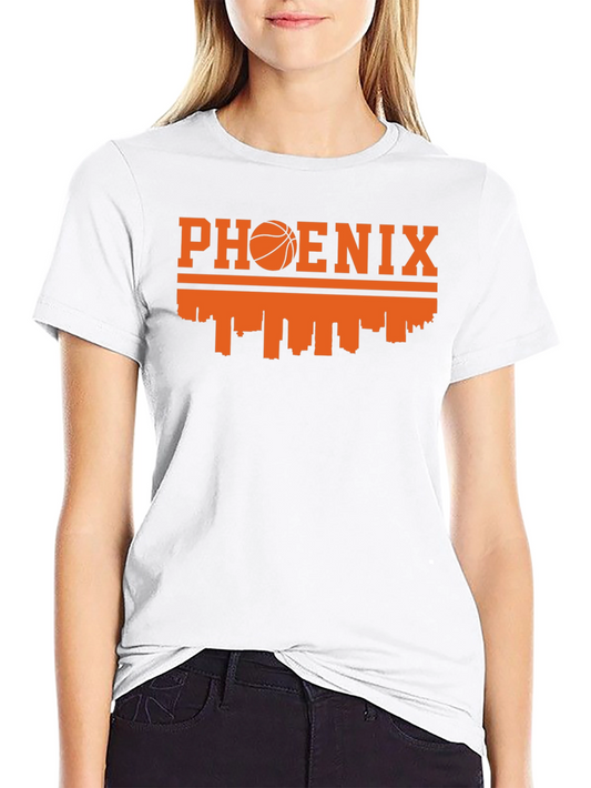 Phoenix Skyline Basketball Graphic Tee