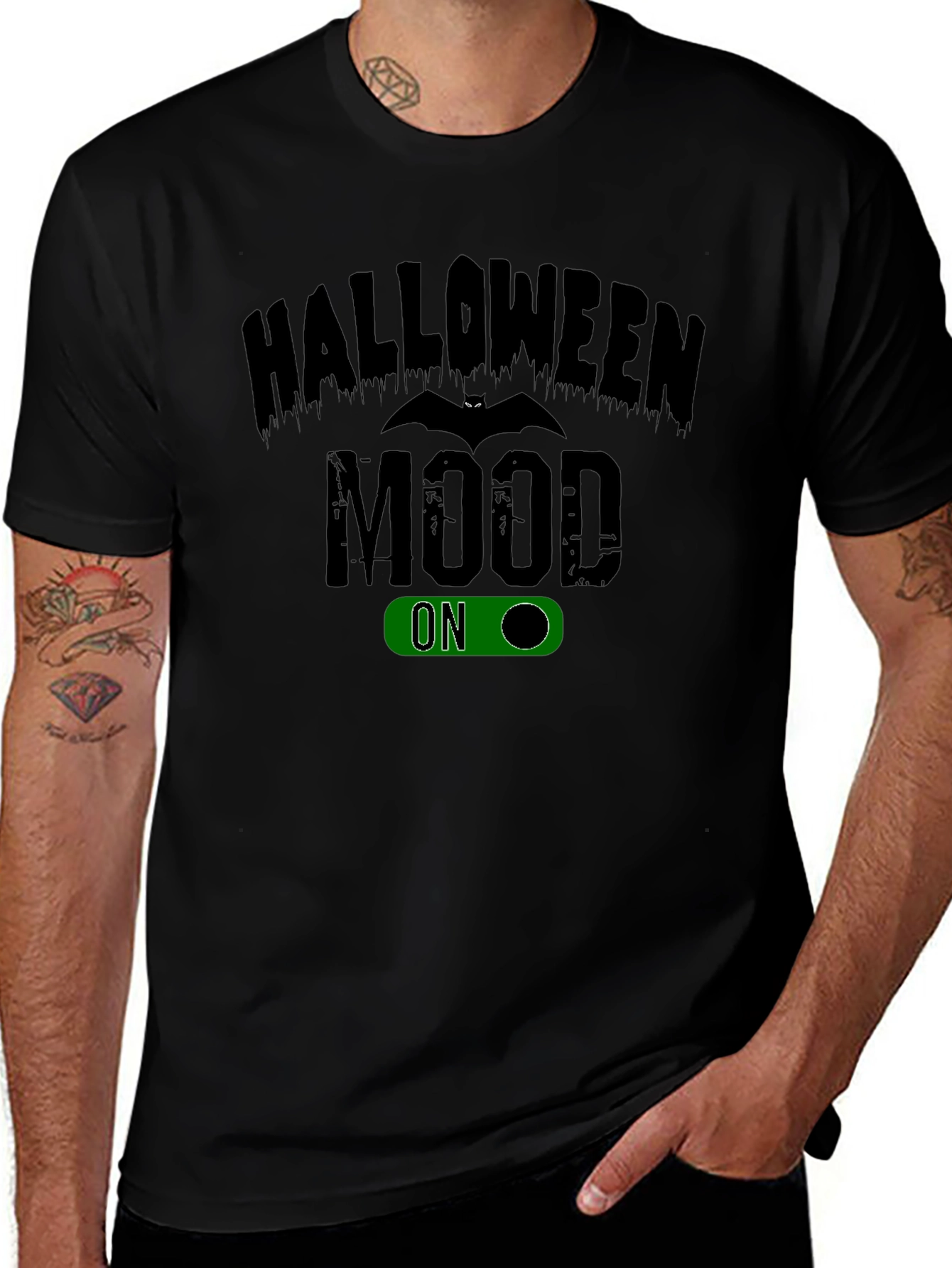 Halloween Mood On T-Shirt
