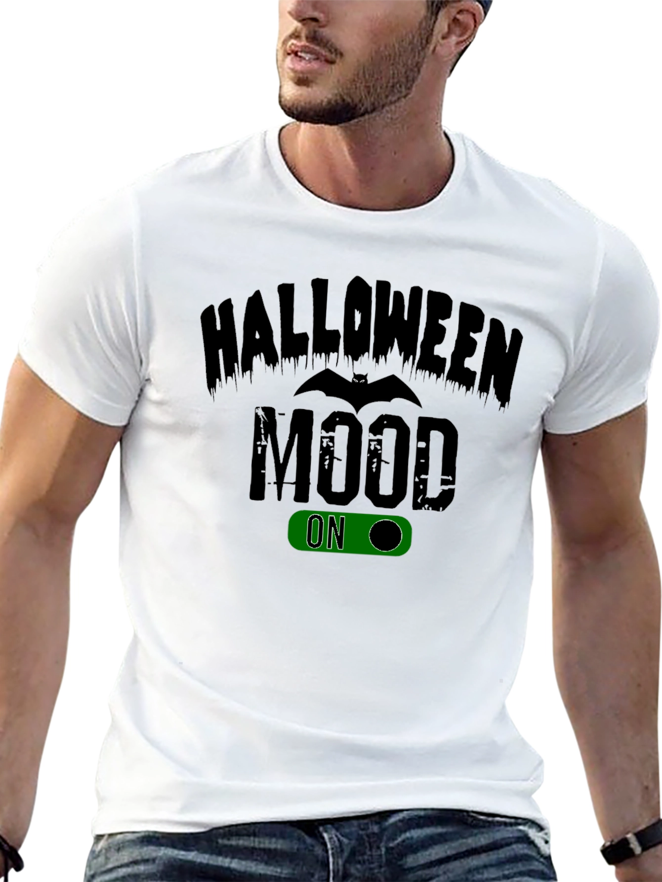 Halloween Mood On T-Shirt