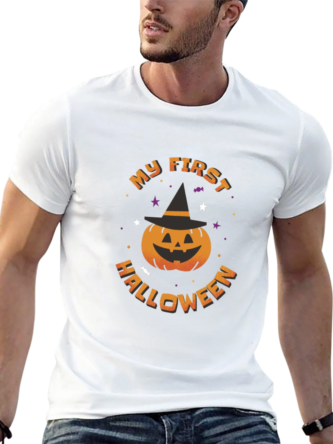 My First Halloween Pumpkin T-Shirt