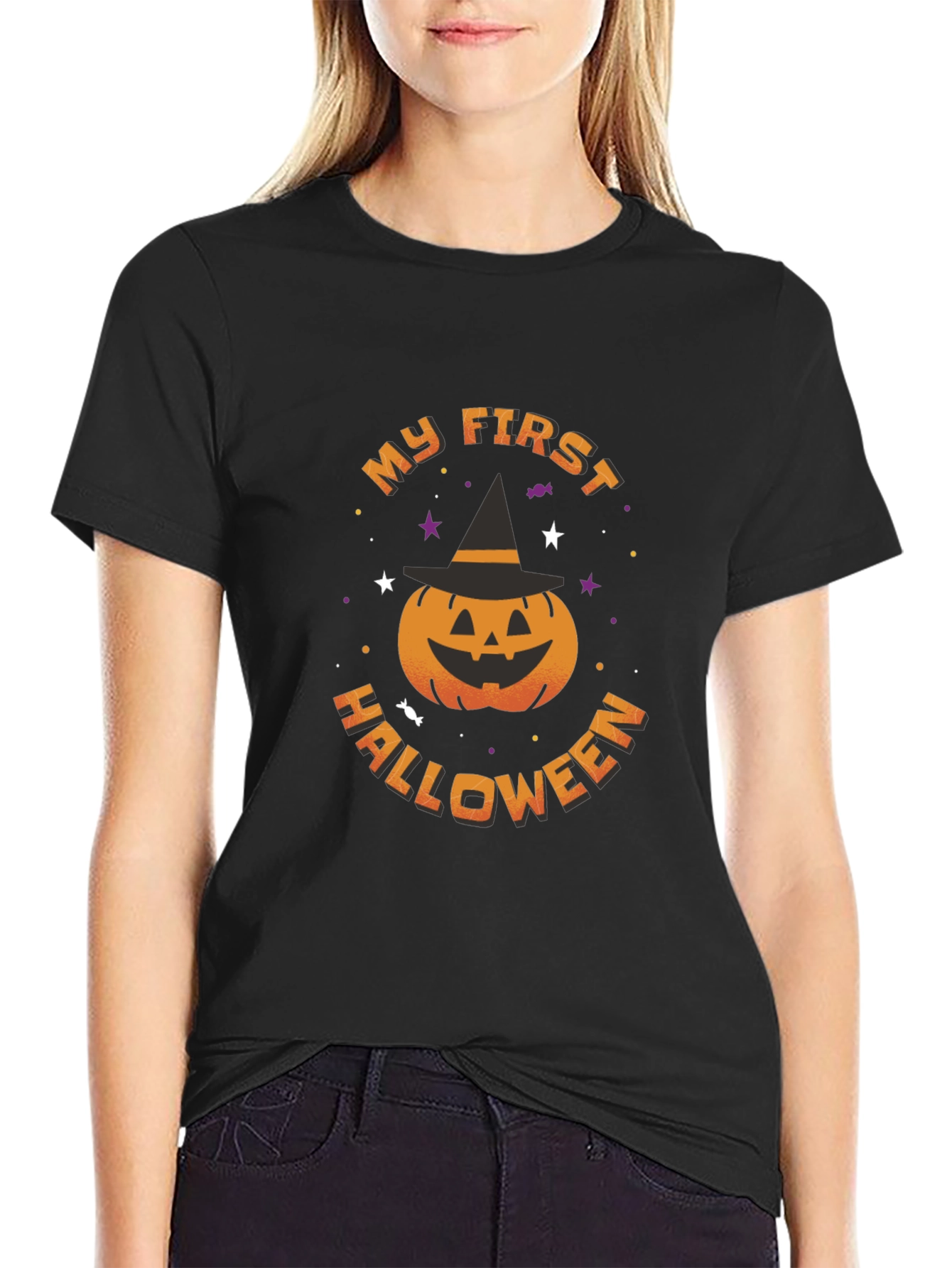 My First Halloween Pumpkin T-Shirt