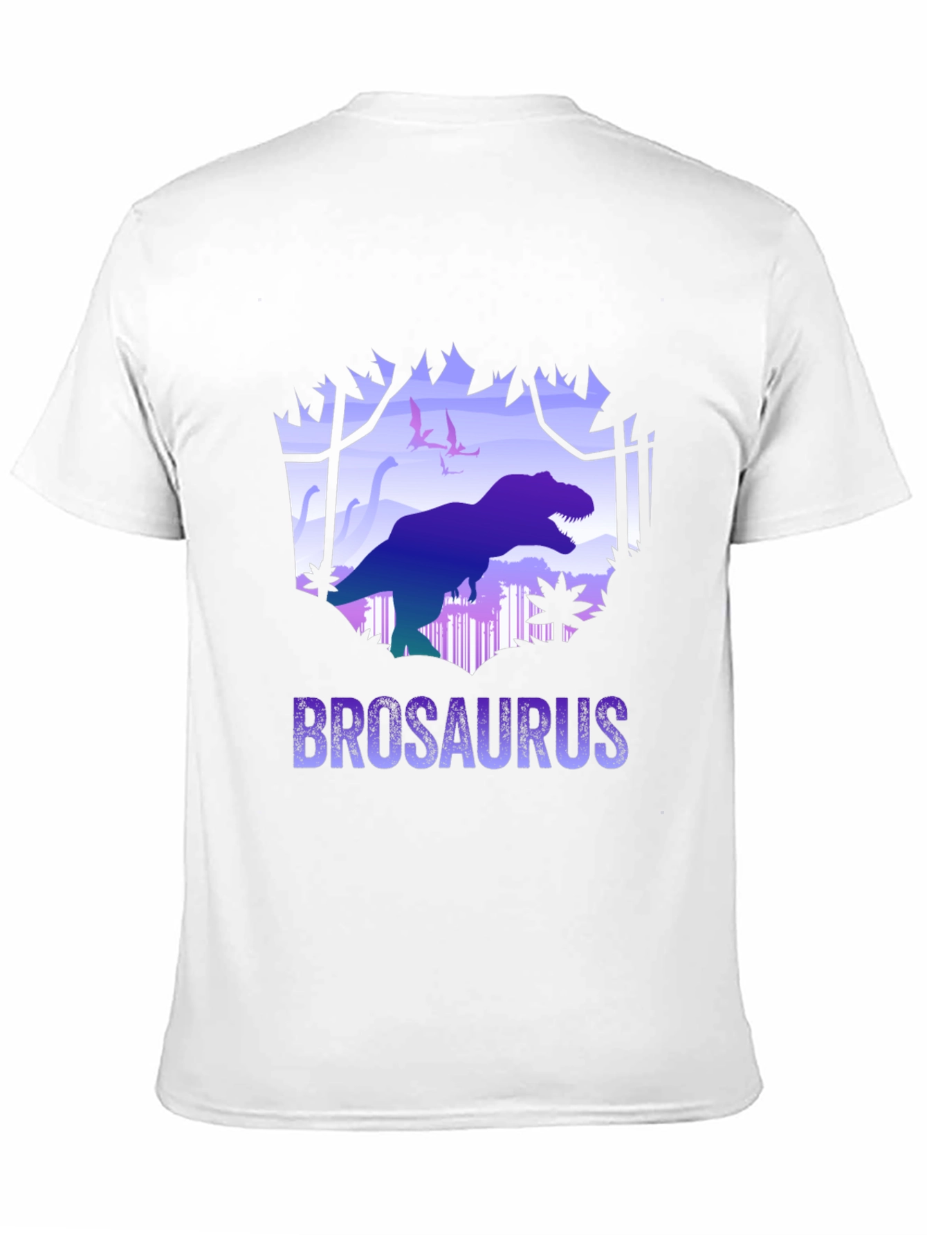 Brosaurus Graphic T-Shirt - Dinosaur Tee