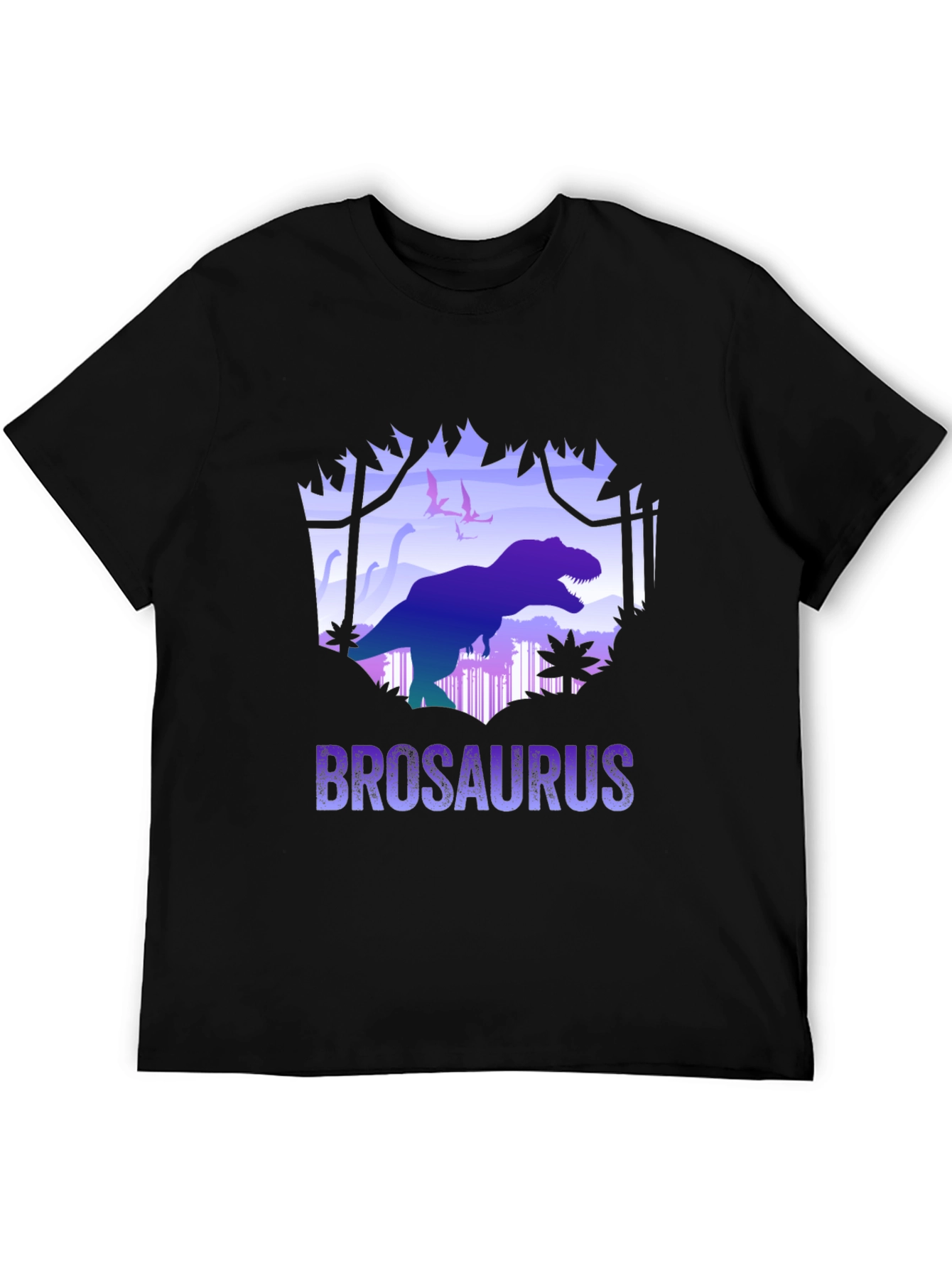 Brosaurus Graphic T-Shirt - Dinosaur Tee
