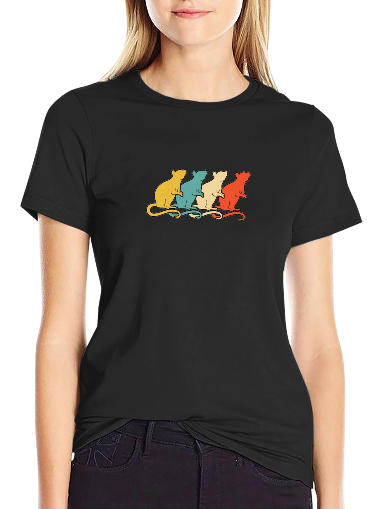Retro Rat Pack T-Shirt - Stylish & Unique