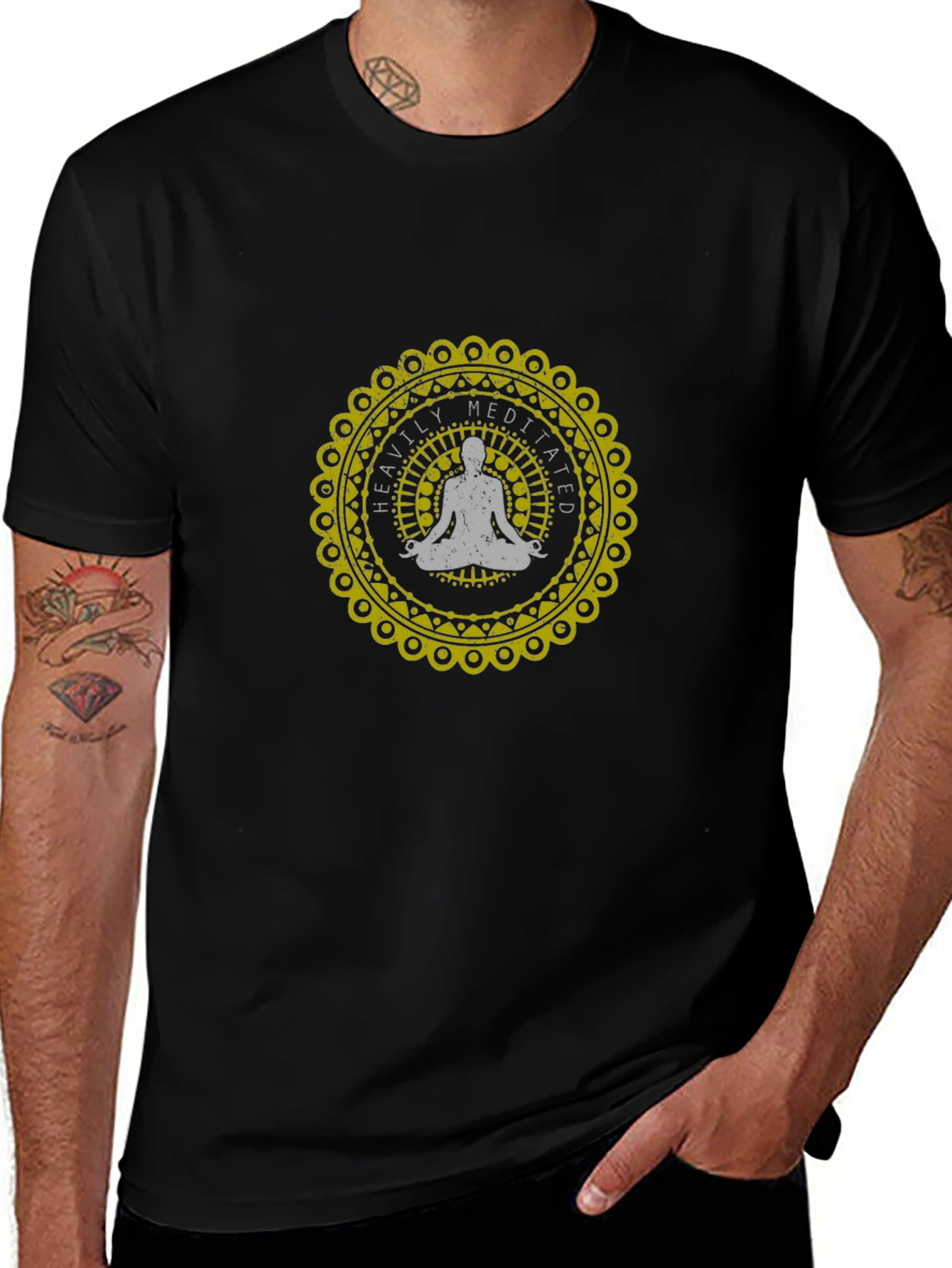 Meditated Mandala Graphic Tee