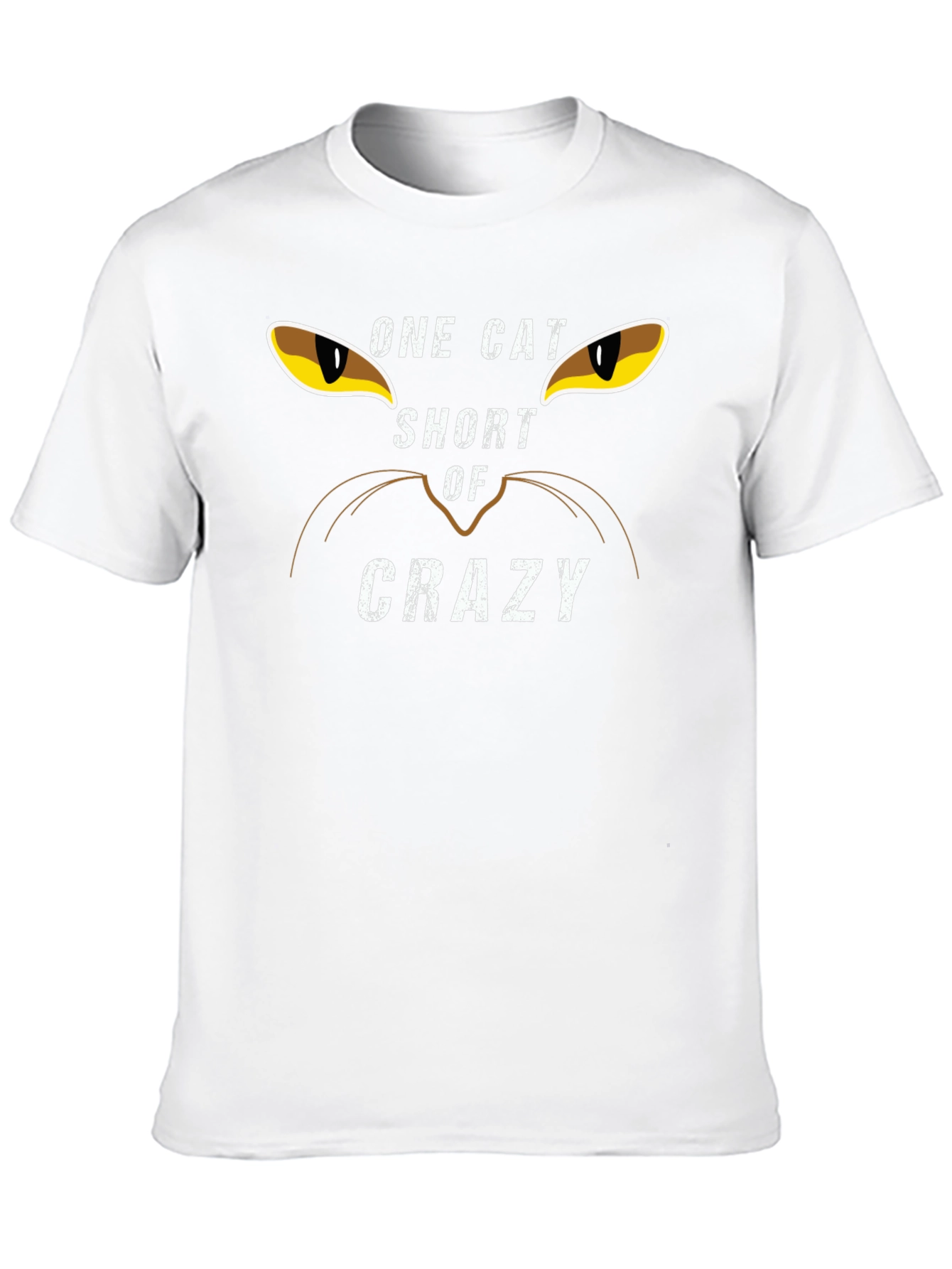 One Cat Short of Crazy Graphic Tee