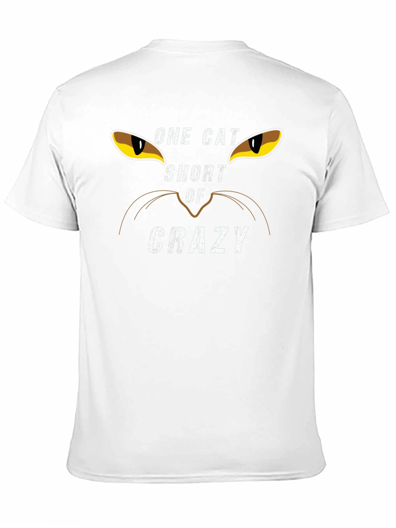 One Cat Short of Crazy Graphic Tee
