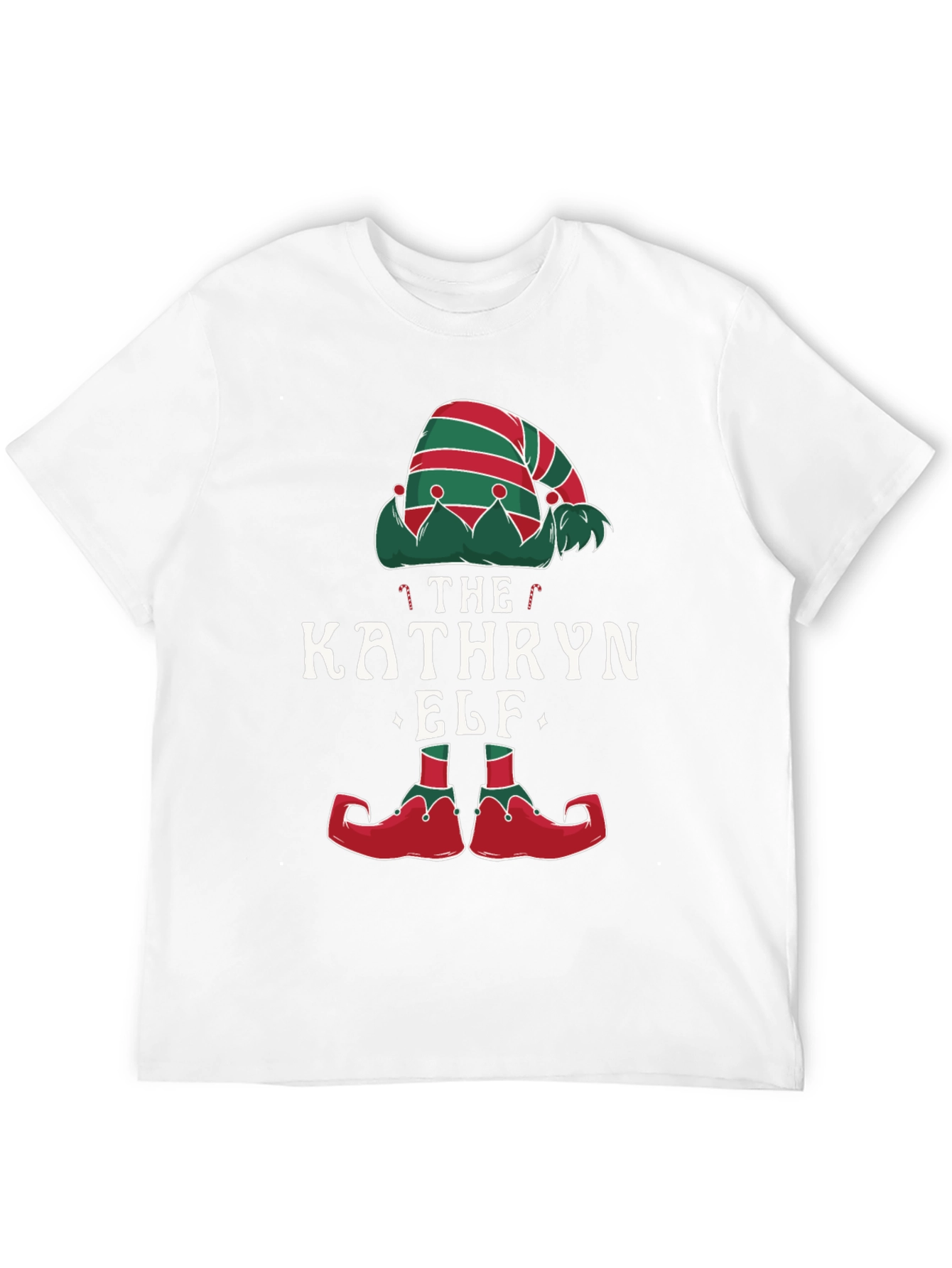 Kathryn Elf Christmas T-Shirt Holiday Tee