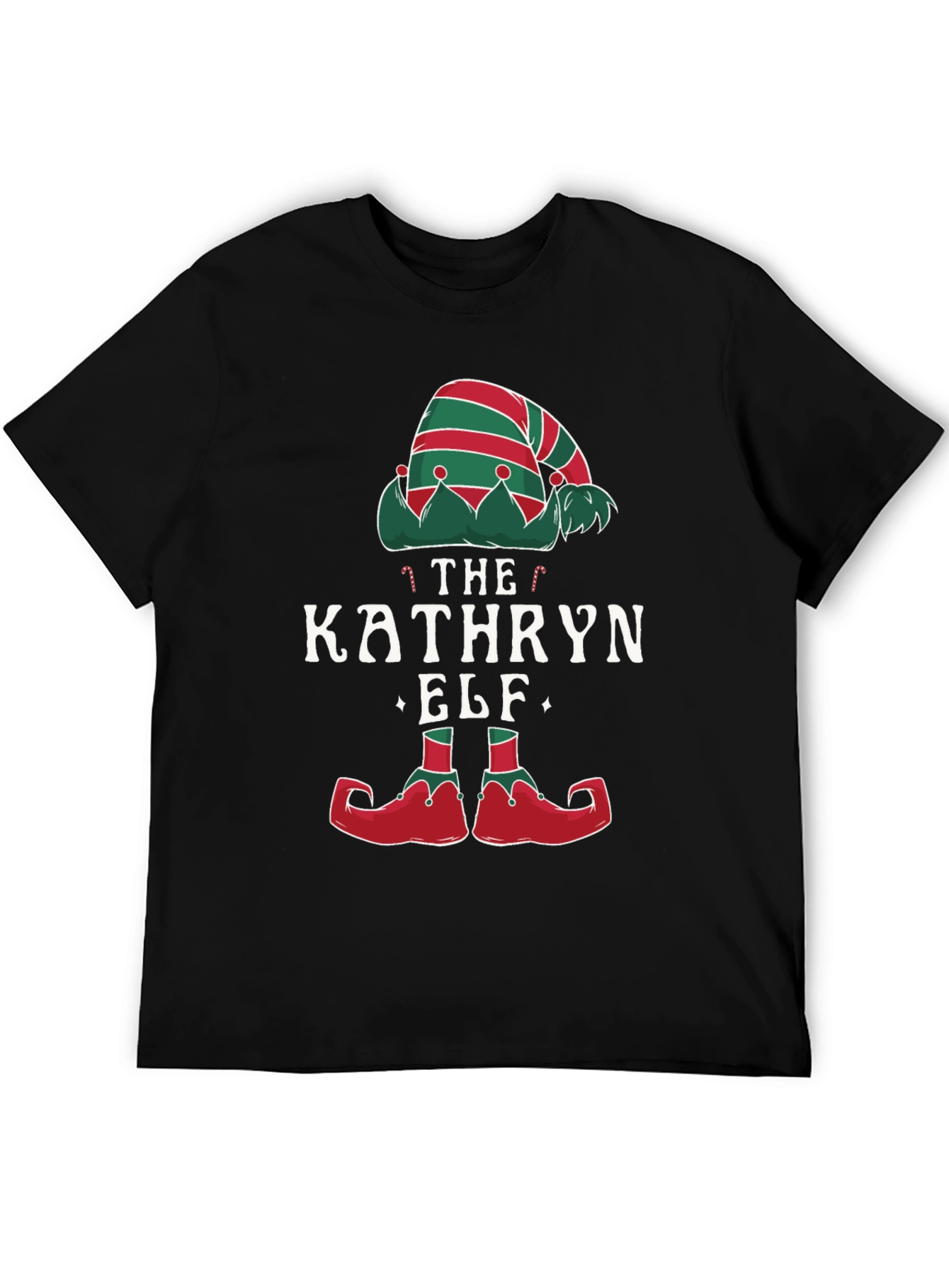 Kathryn Elf Christmas T-Shirt Holiday Tee