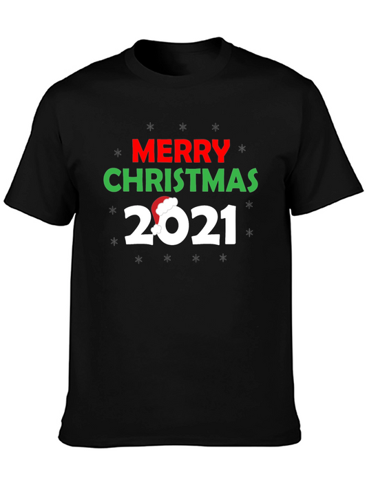 Merry Christmas 2021 Graphic T-Shirt