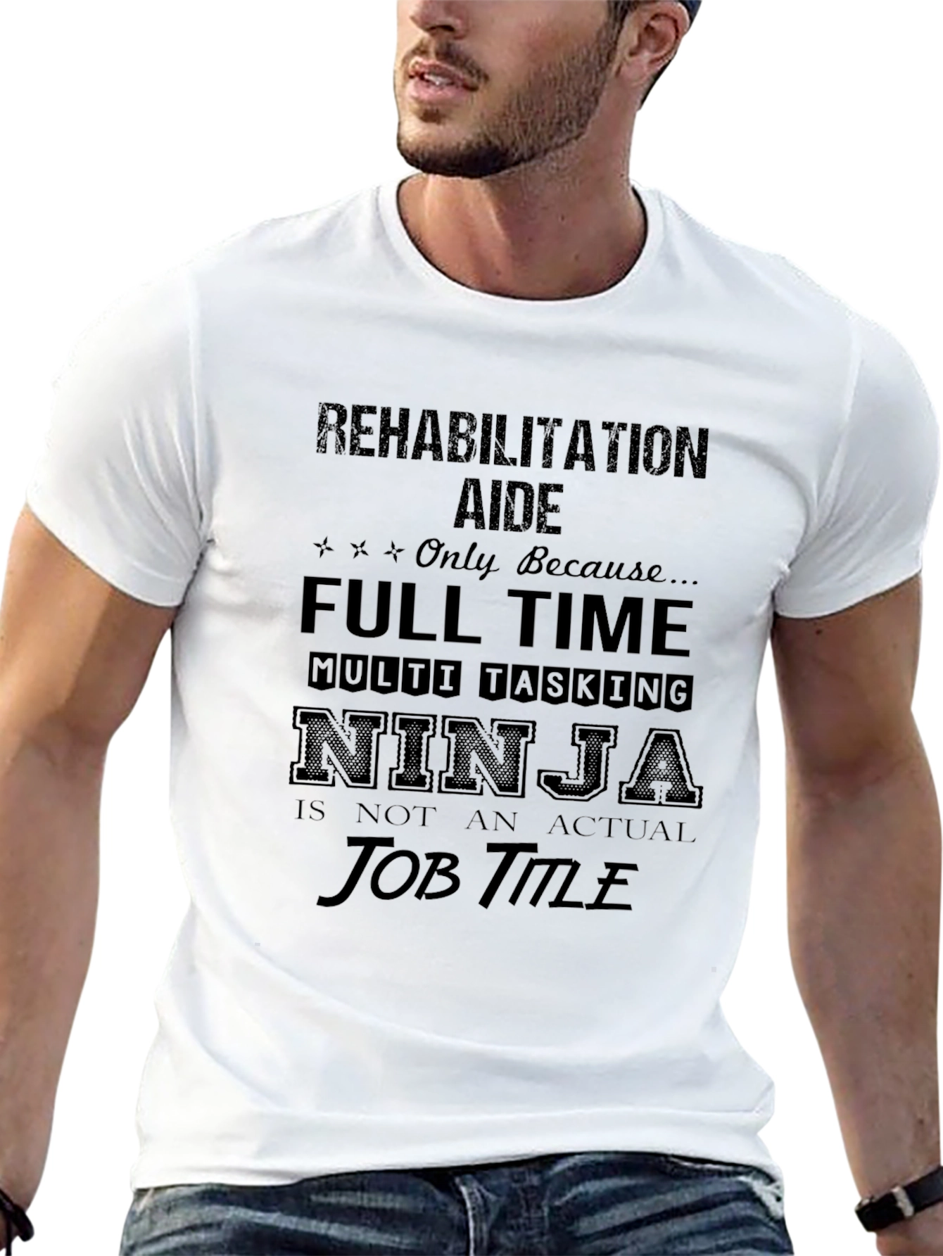 Rehabilitation Aide Ninja T-Shirt