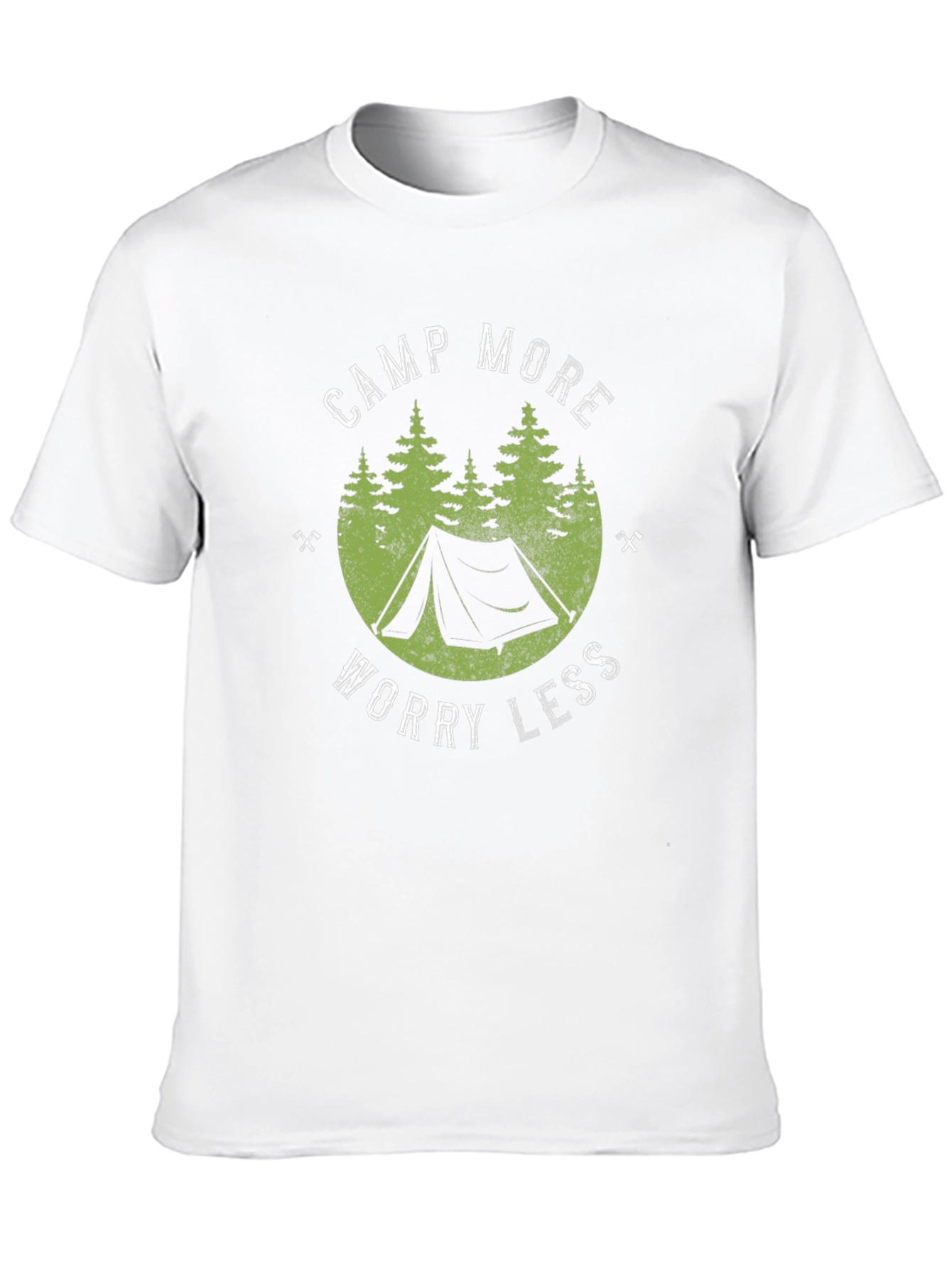 Camp More Worry Less Graphic Tee