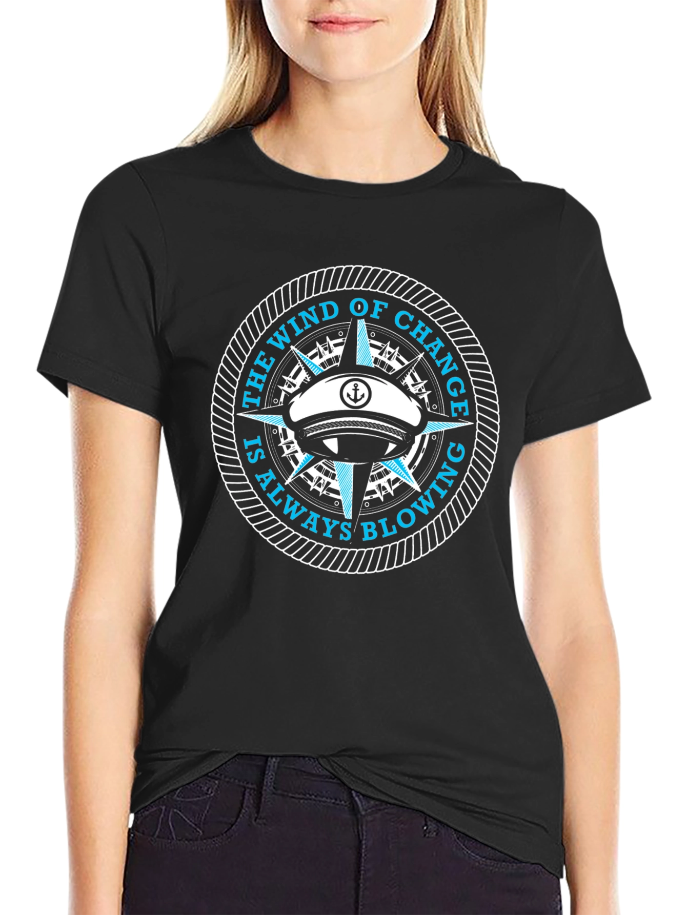Nautical Theme T-Shirt - Wind of Change