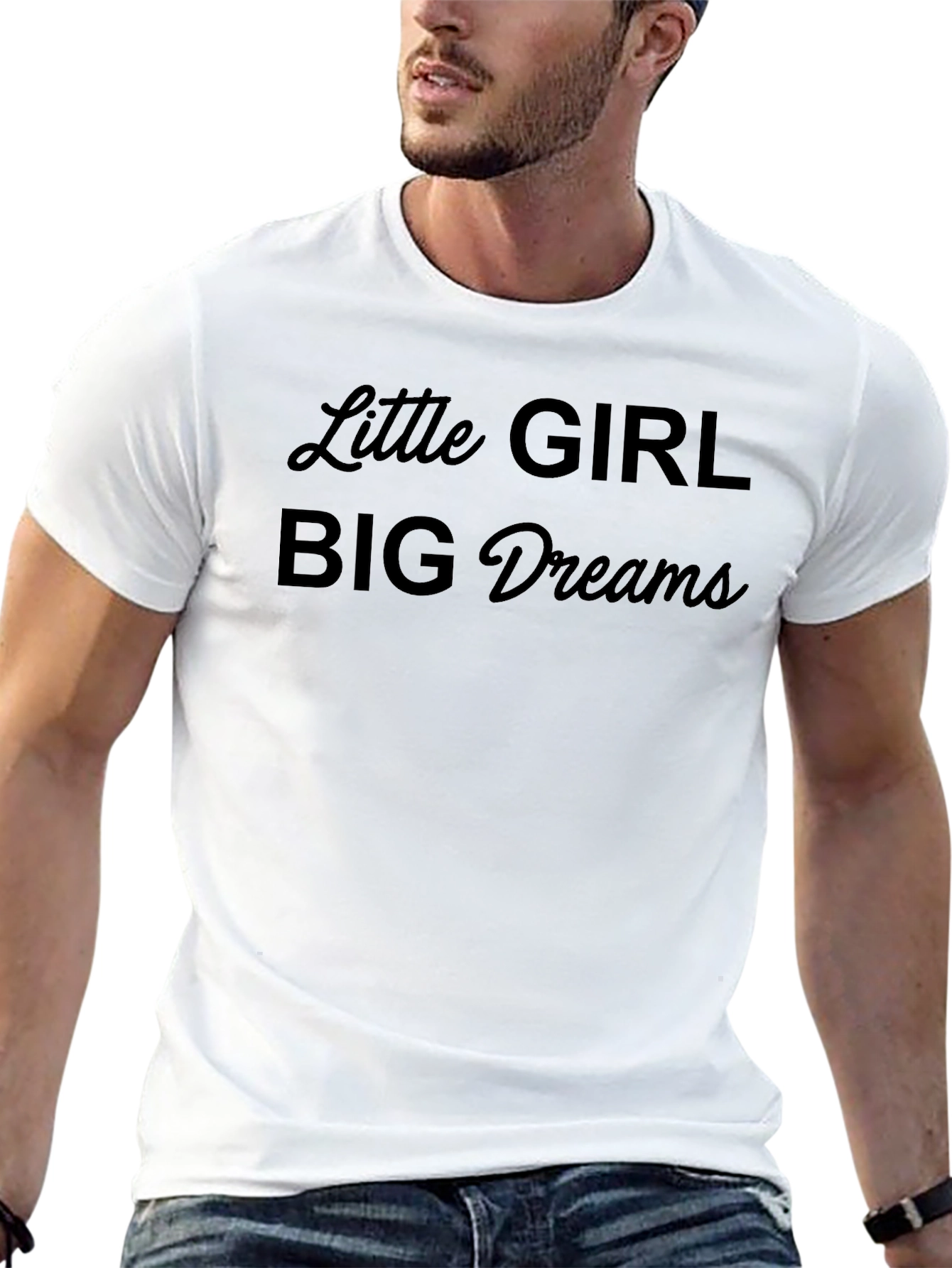 Little Girl Big Dreams Graphic T-Shirt