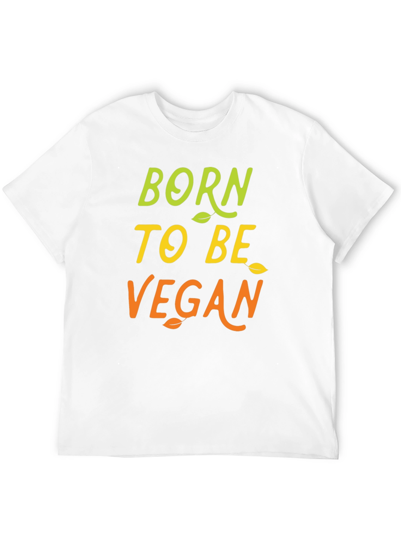 Born to be Vegan Black Graphic Tee