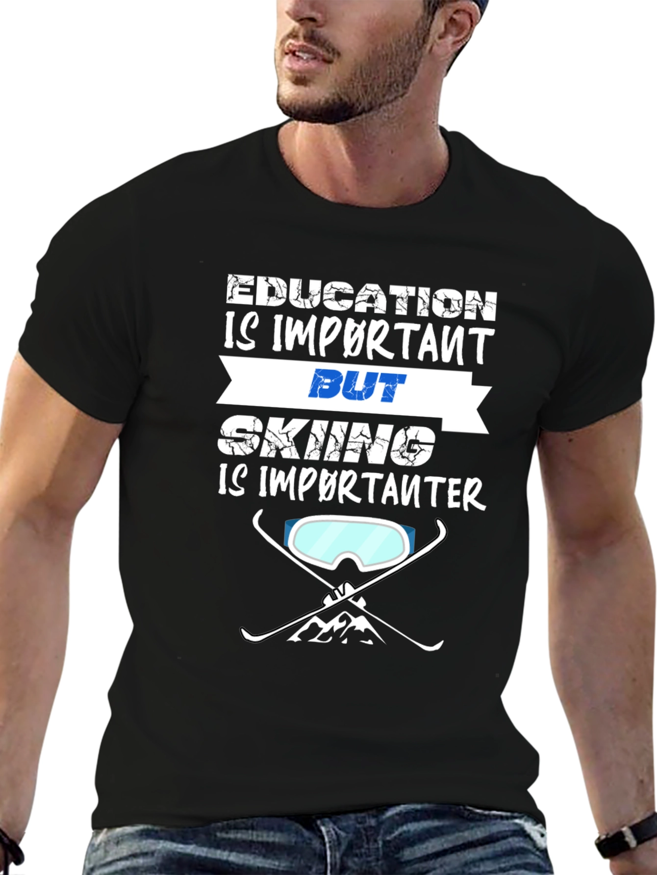 Education vs. Skiing Tee: Important Choice!