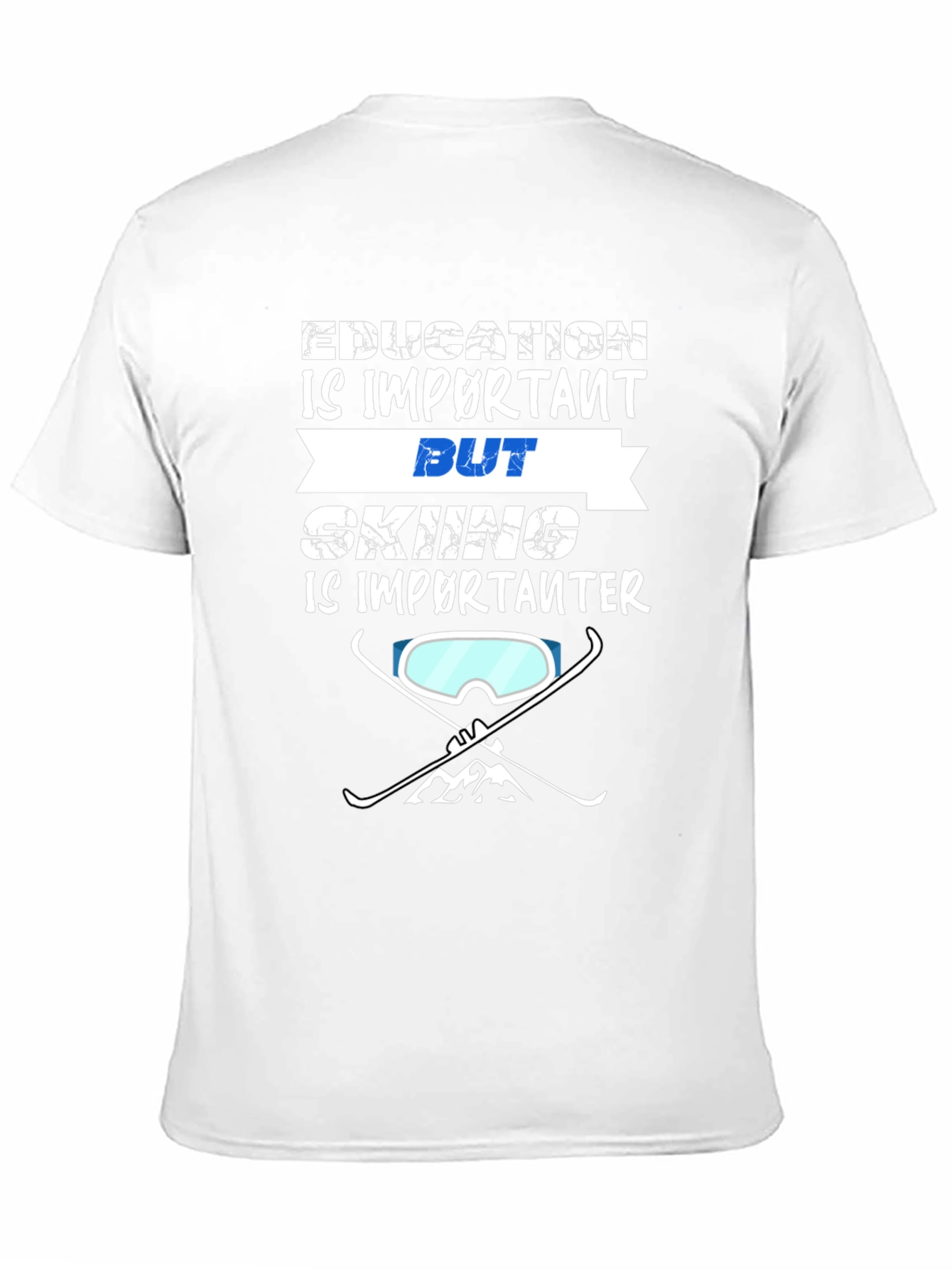 Education vs. Skiing Tee: Important Choice!