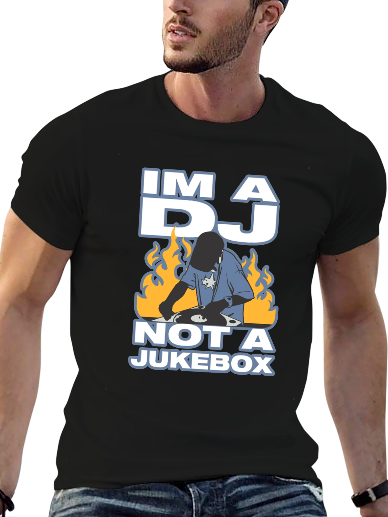 Im a DJ Not a Jukebox Graphic T-Shirt