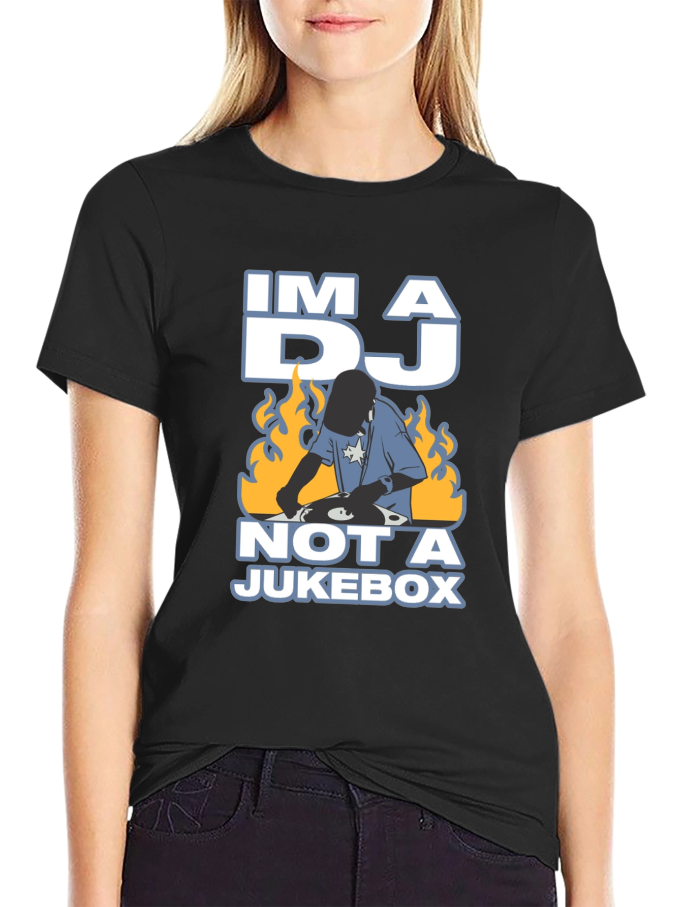Im a DJ Not a Jukebox Graphic T-Shirt