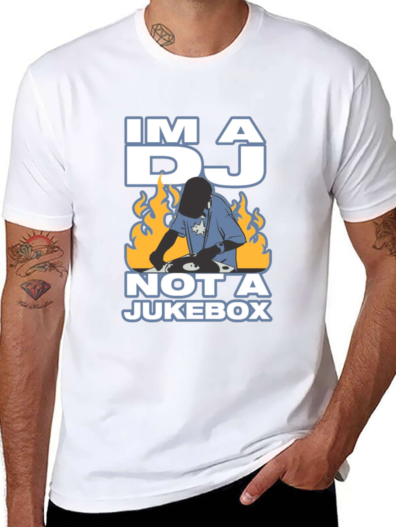 Im a DJ Not a Jukebox Graphic T-Shirt