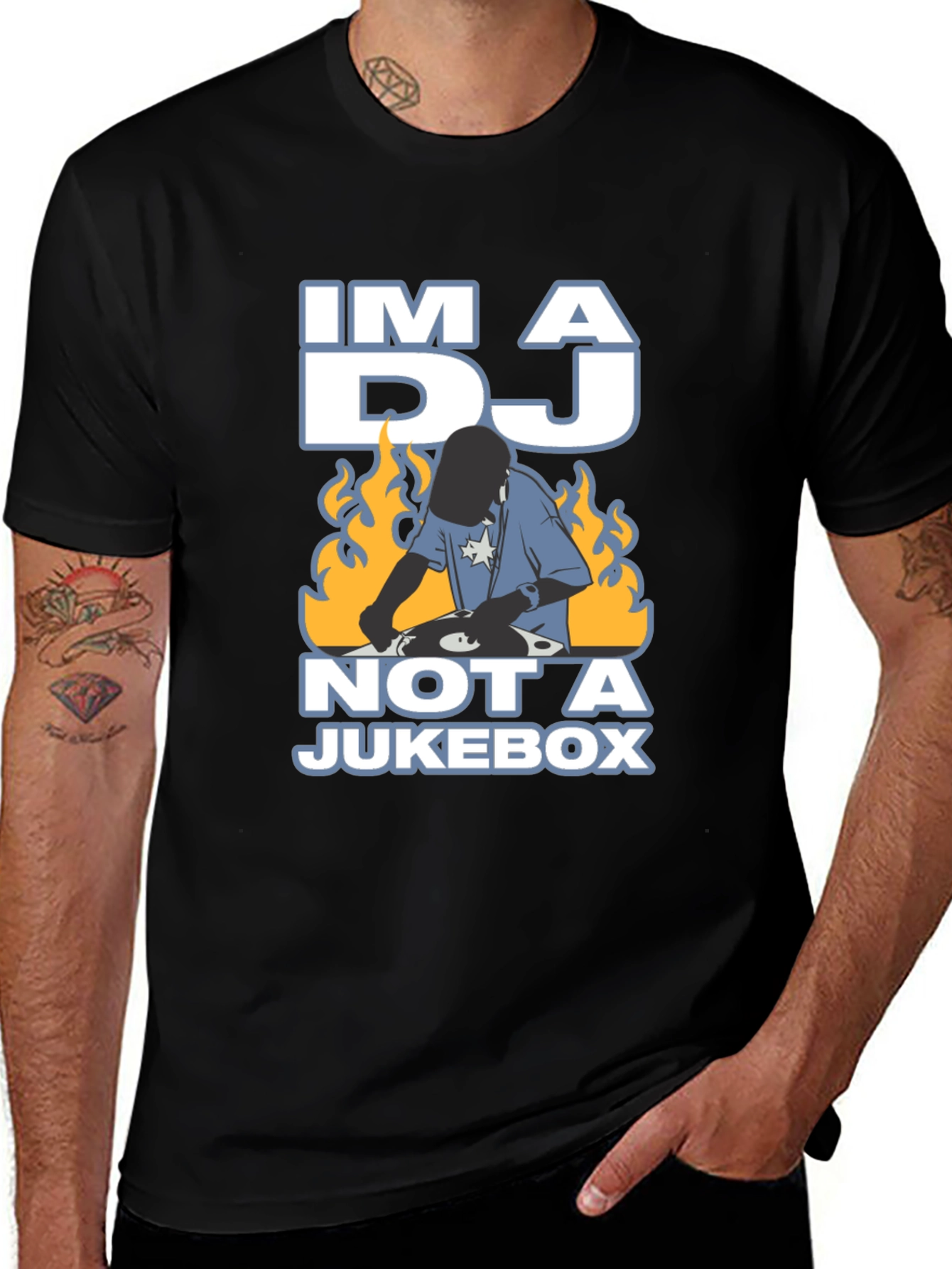 Im a DJ Not a Jukebox Graphic T-Shirt