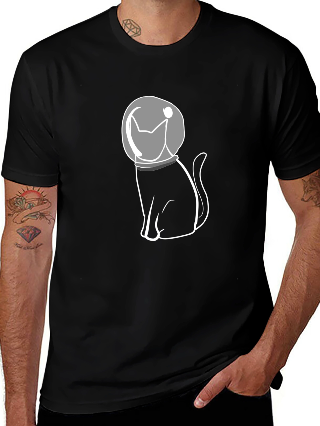 Catstronaut T-Shirt - Space Cat Tee