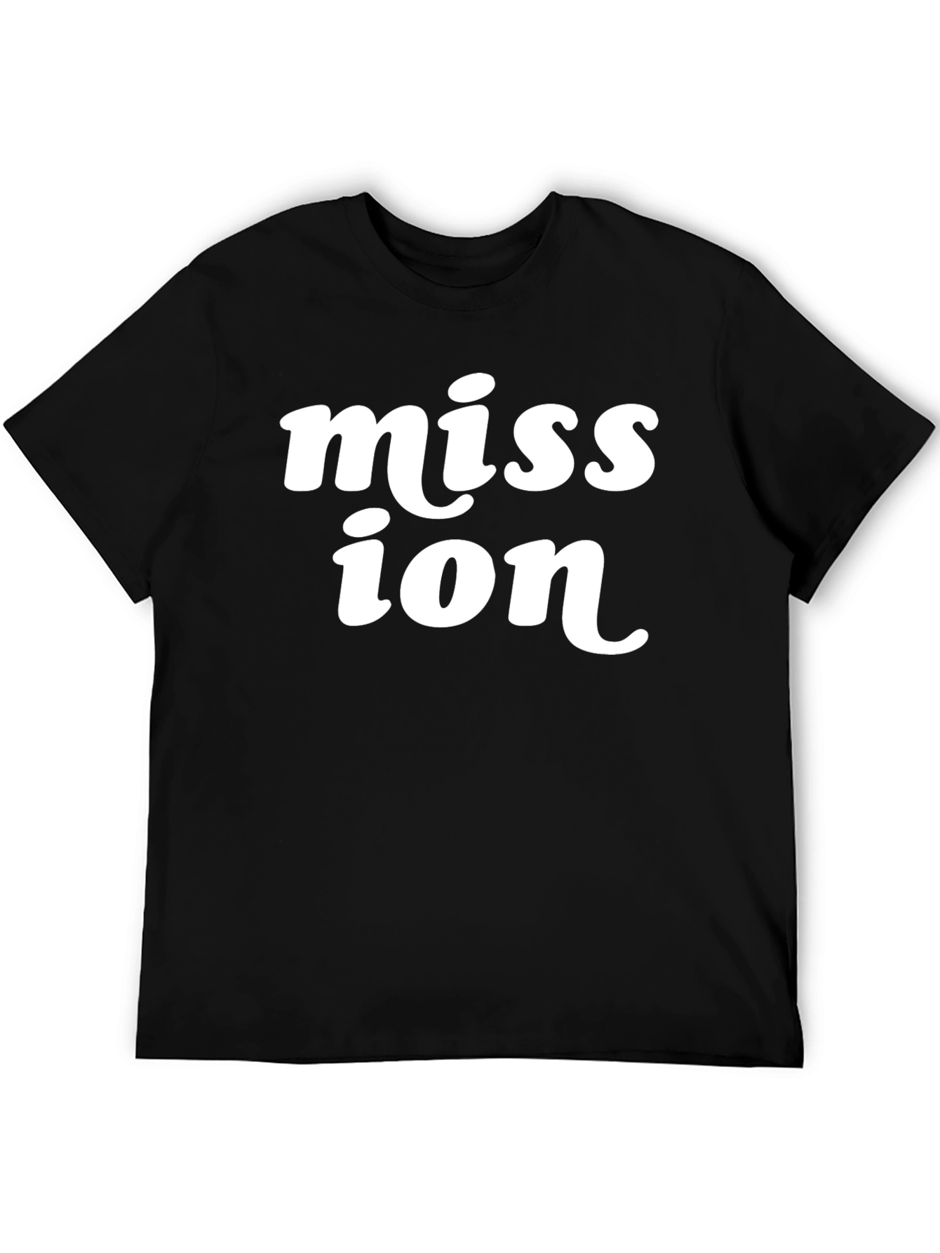 Mission Graphic Black T-Shirt