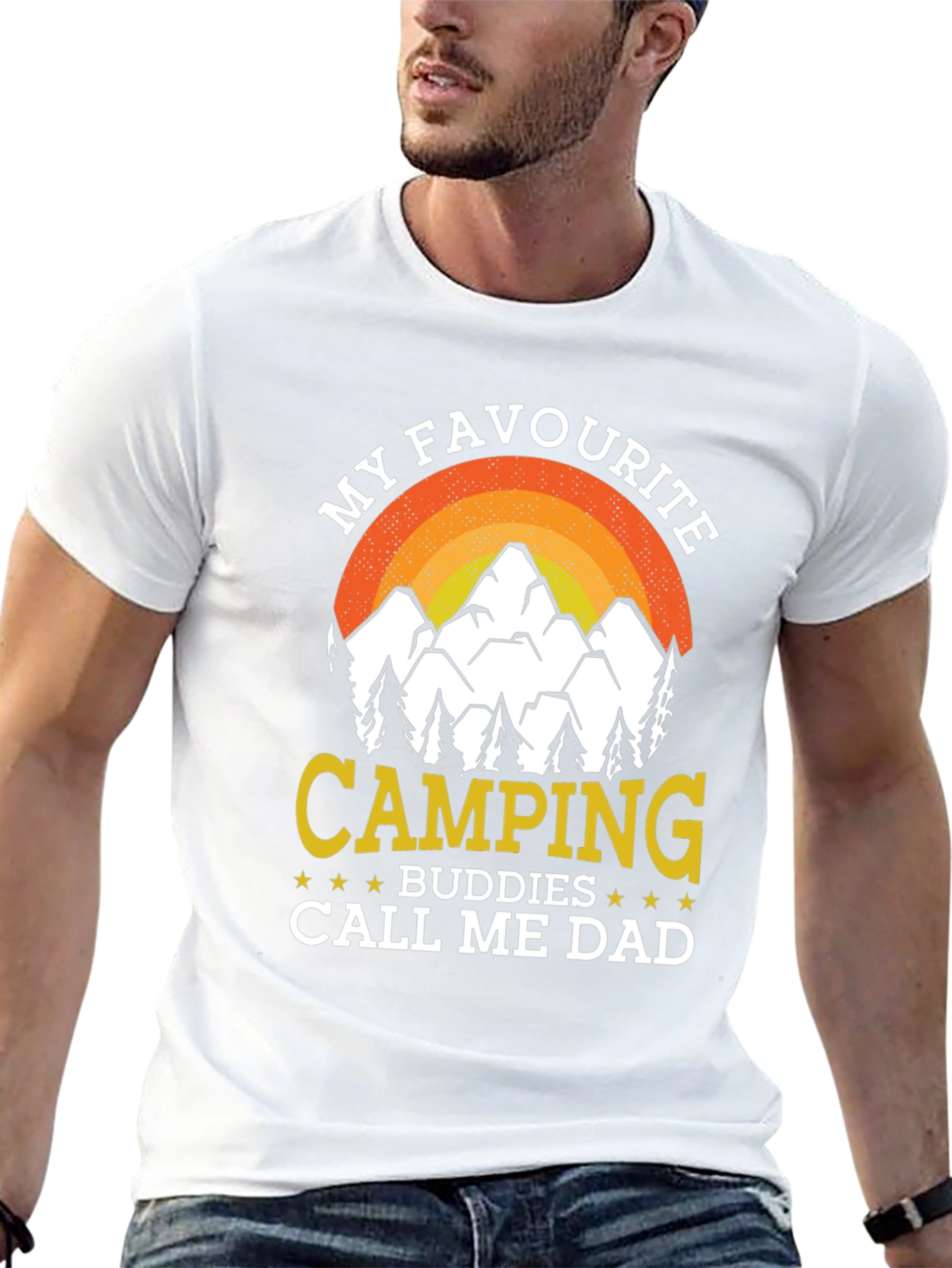 Camping Buddies Call Me Dad T-Shirt