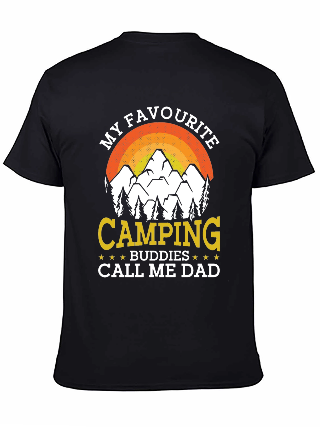 Camping Buddies Call Me Dad T-Shirt