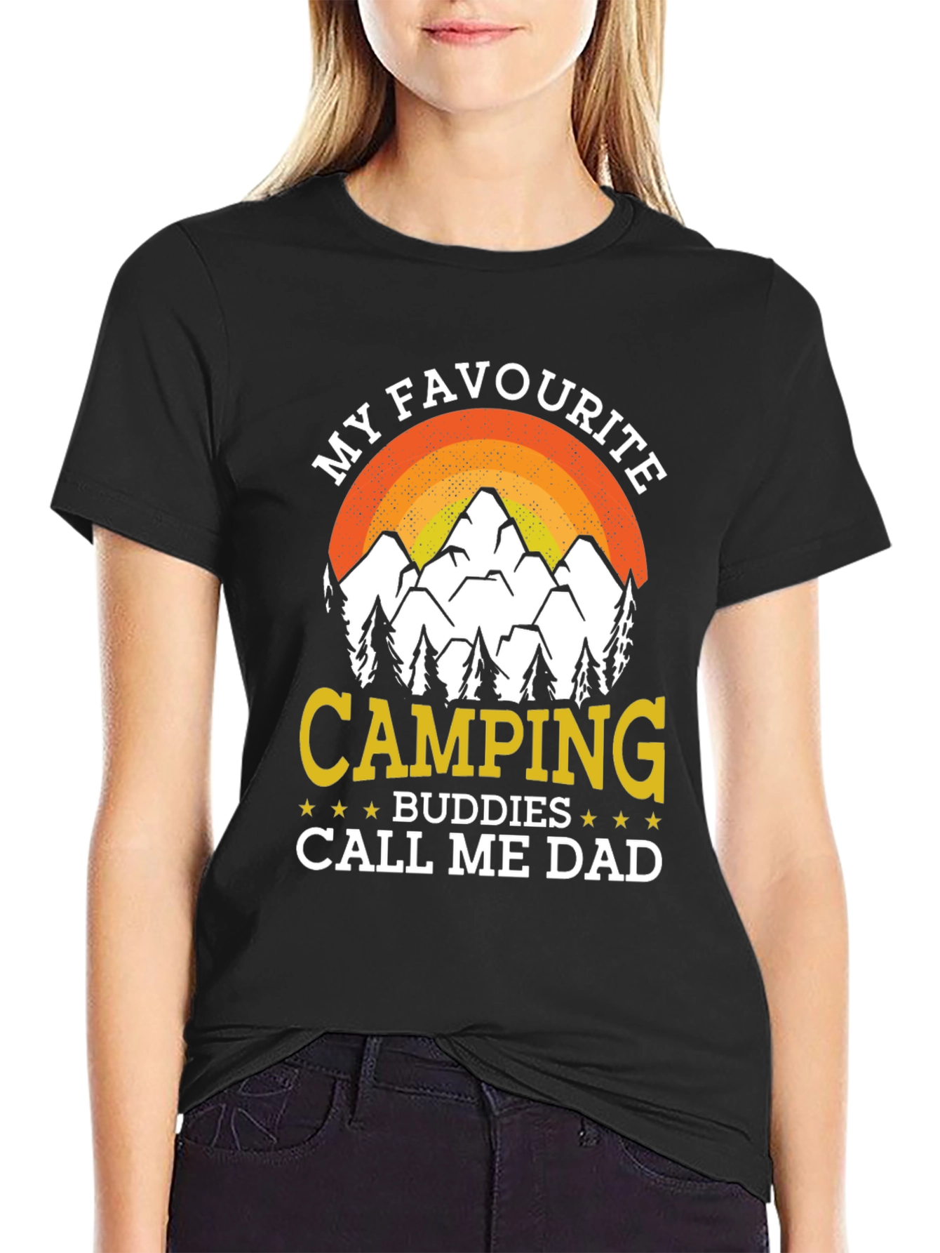 Camping Buddies Call Me Dad T-Shirt