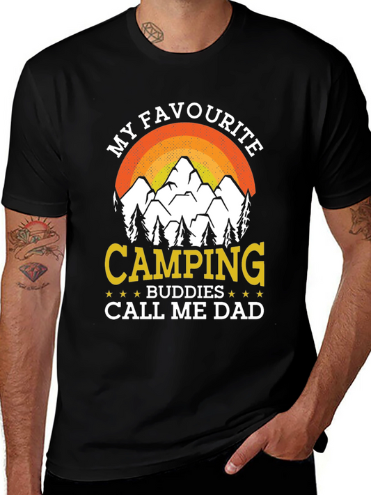 Camping Buddies Call Me Dad T-Shirt