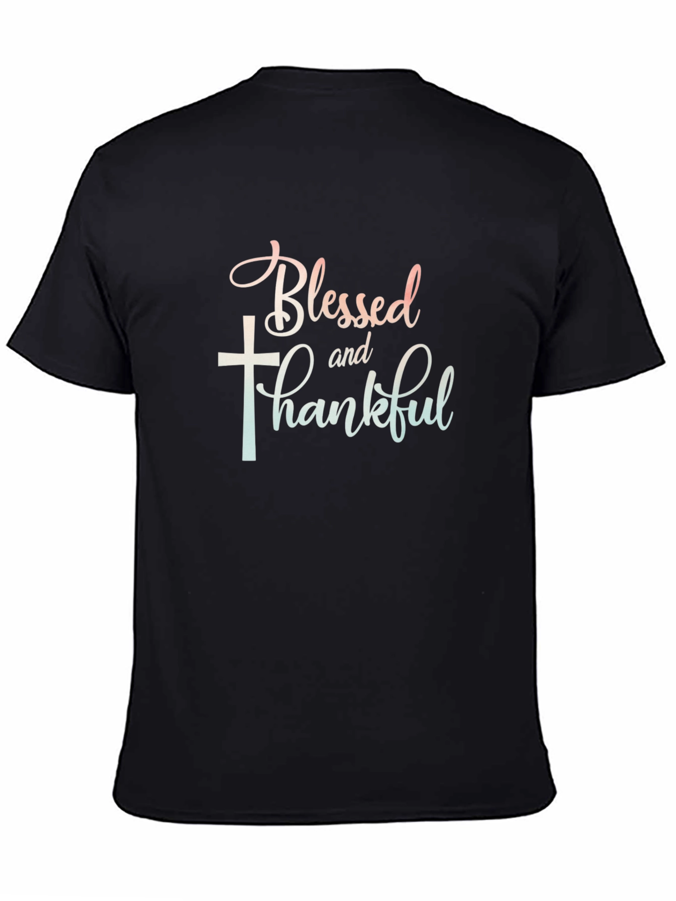 Blessed and Thankful Graphic T-Shirt