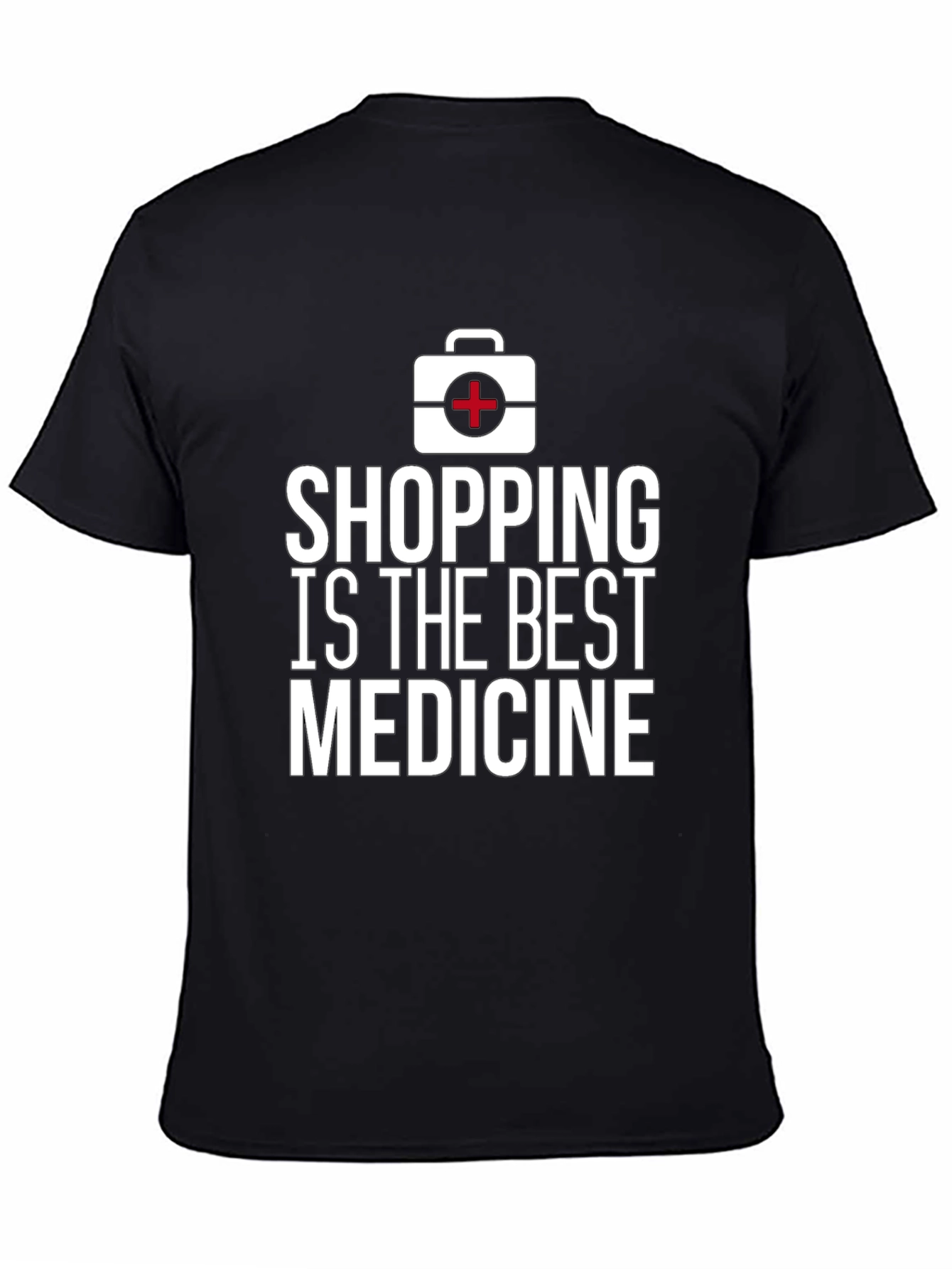 Shopping is The Best Medicine Graphic T-Shirt
