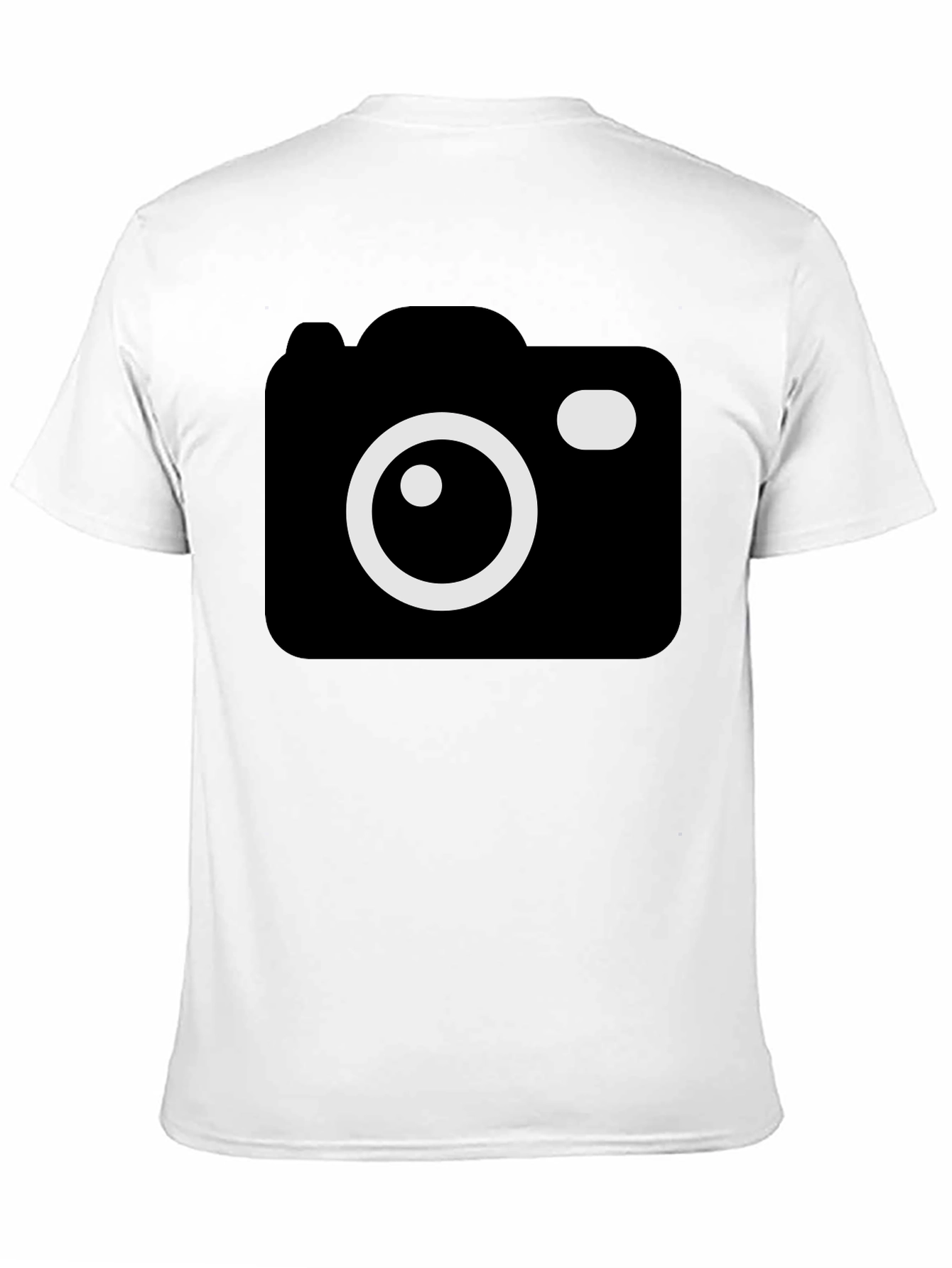 Camera Graphic Black T-Shirt