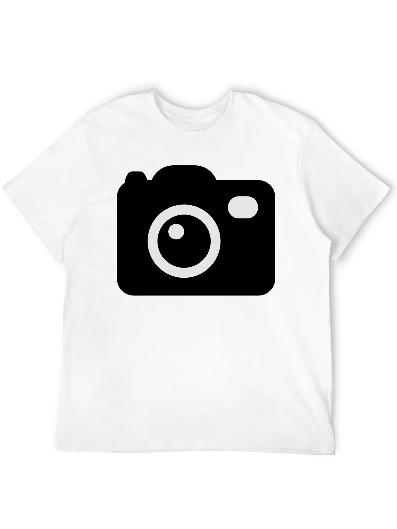 Camera Graphic Black T-Shirt