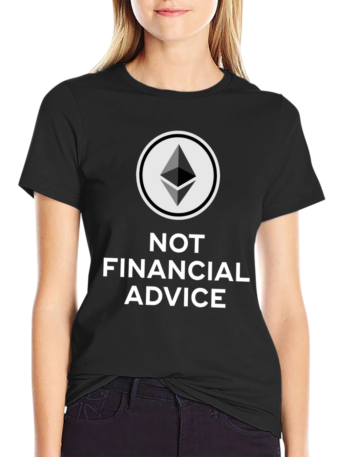 Ethereum Crypto Not Financial Advice T-Shirt