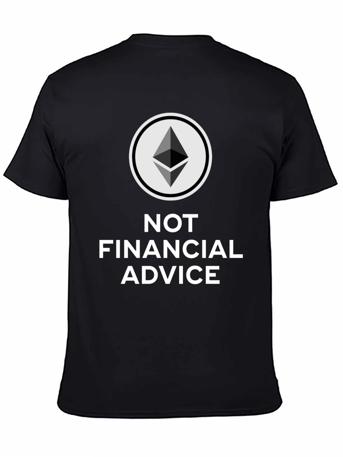 Ethereum Crypto Not Financial Advice T-Shirt